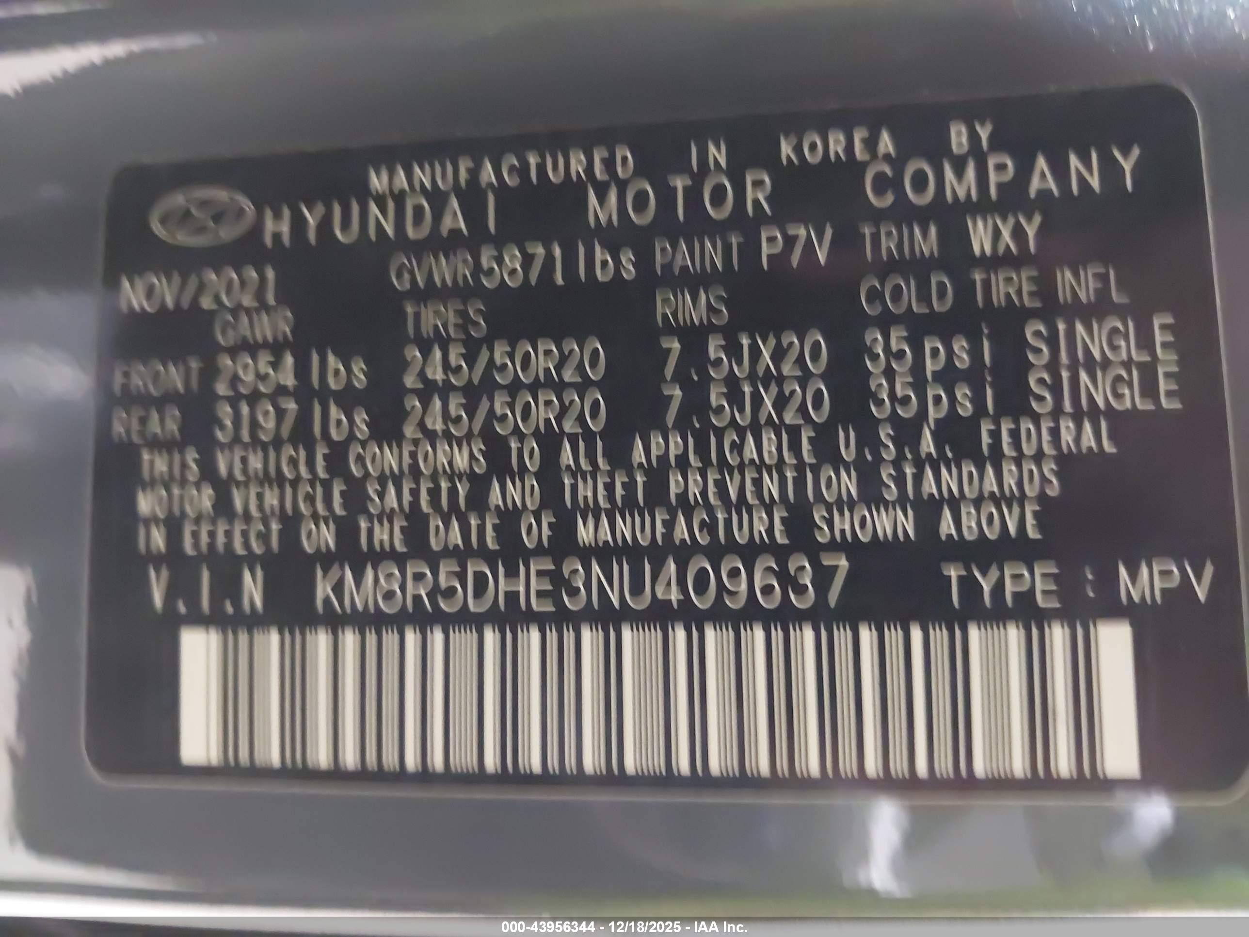 HYUNDAI PALISADE image 9