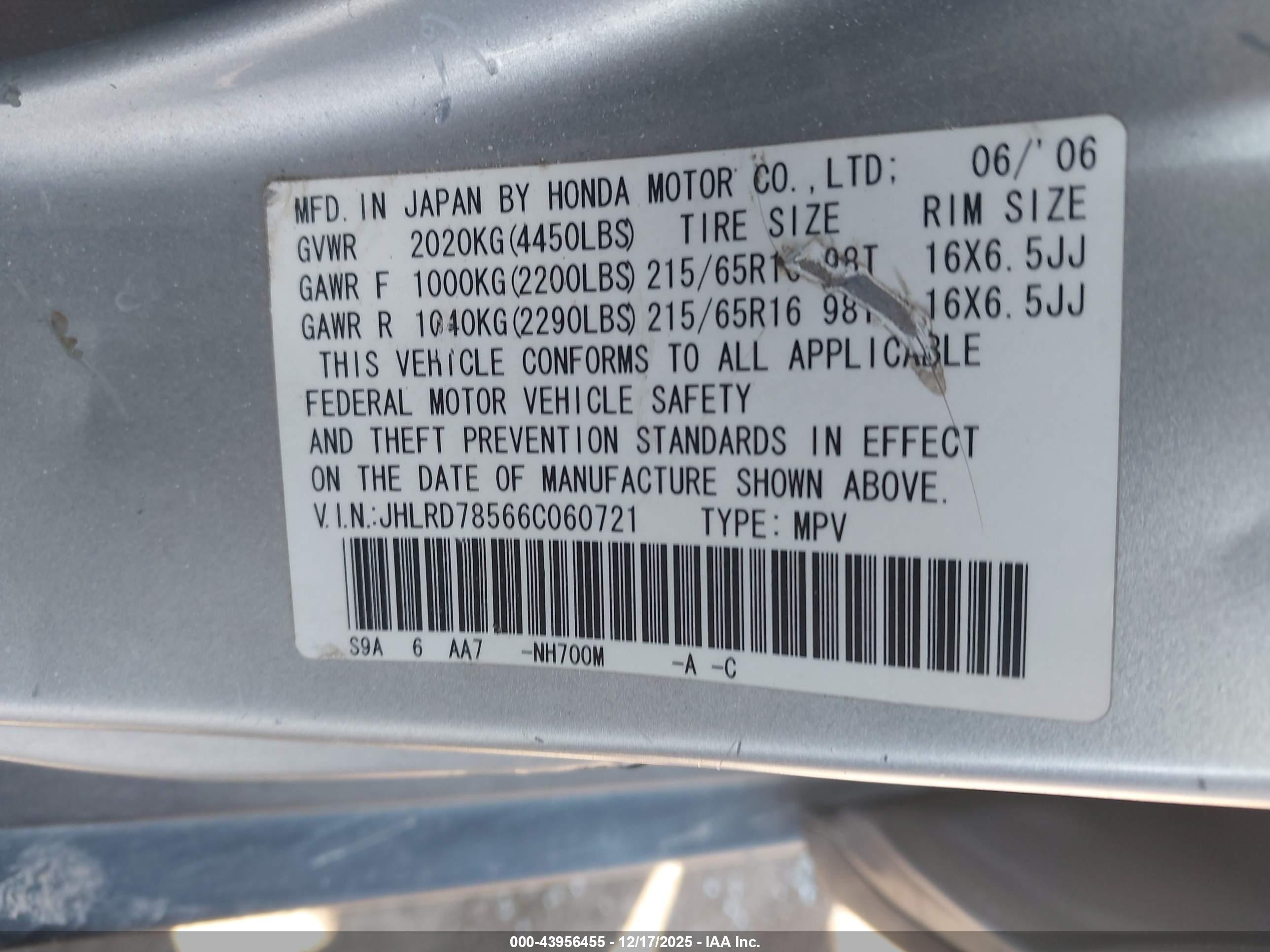 HONDA CR-V image 9