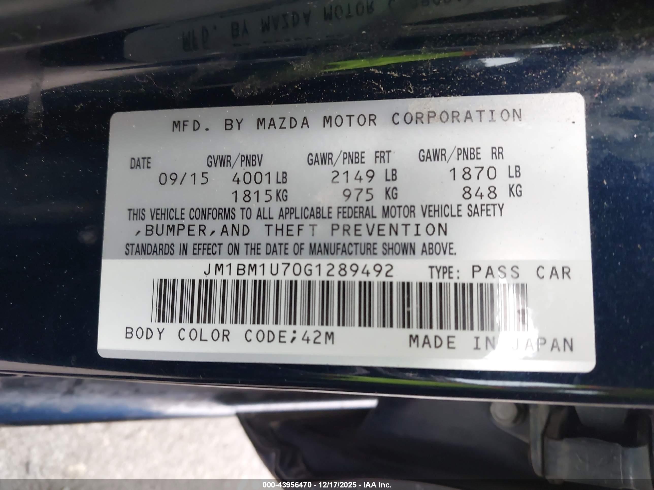 MAZDA MAZDA3 image 9