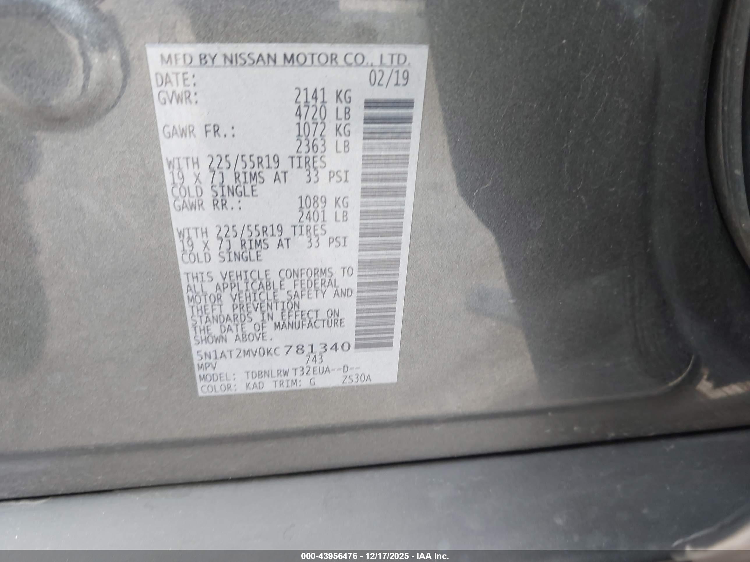 NISSAN ROGUE image 9