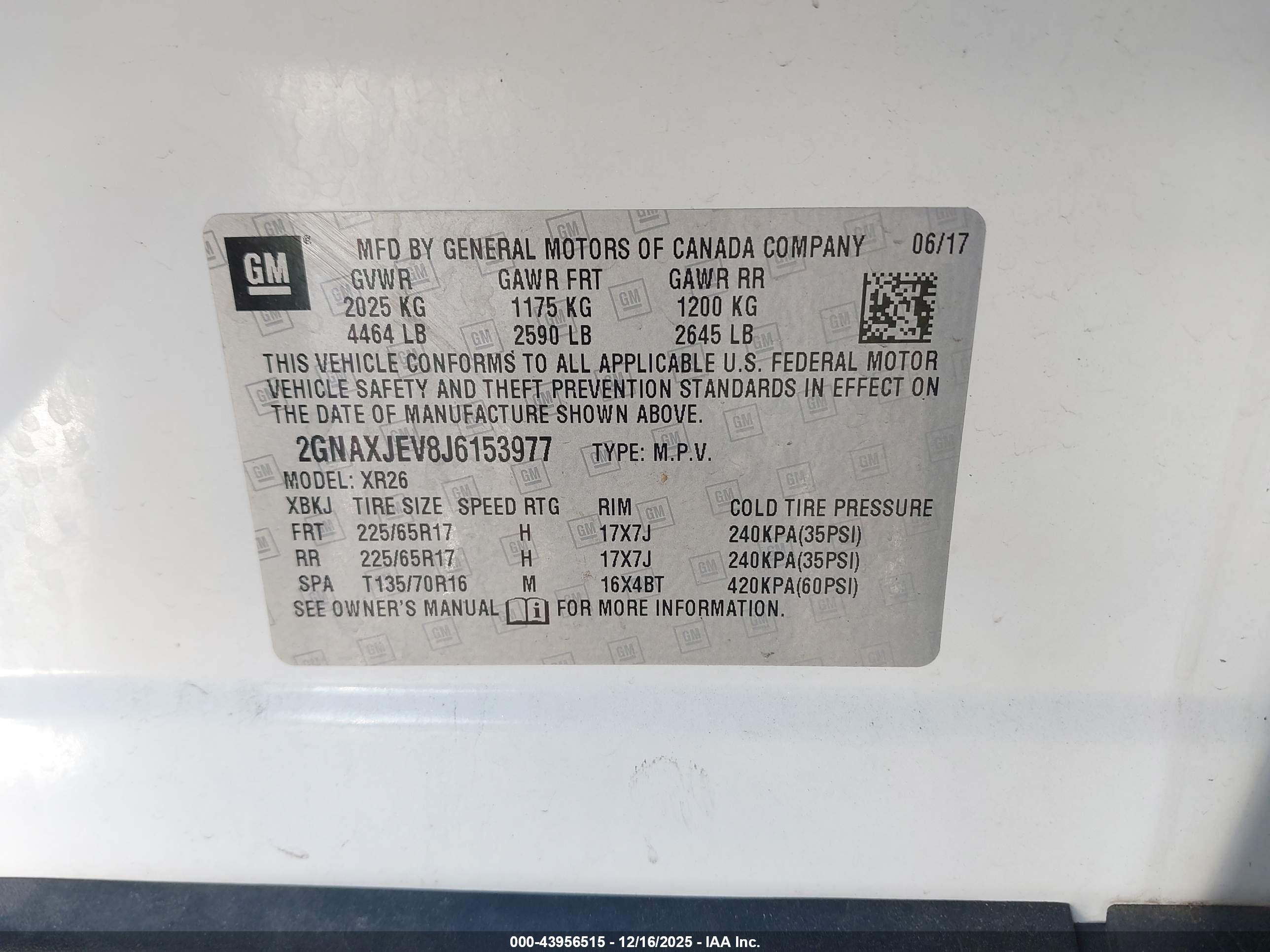 CHEVROLET EQUINOX image 9