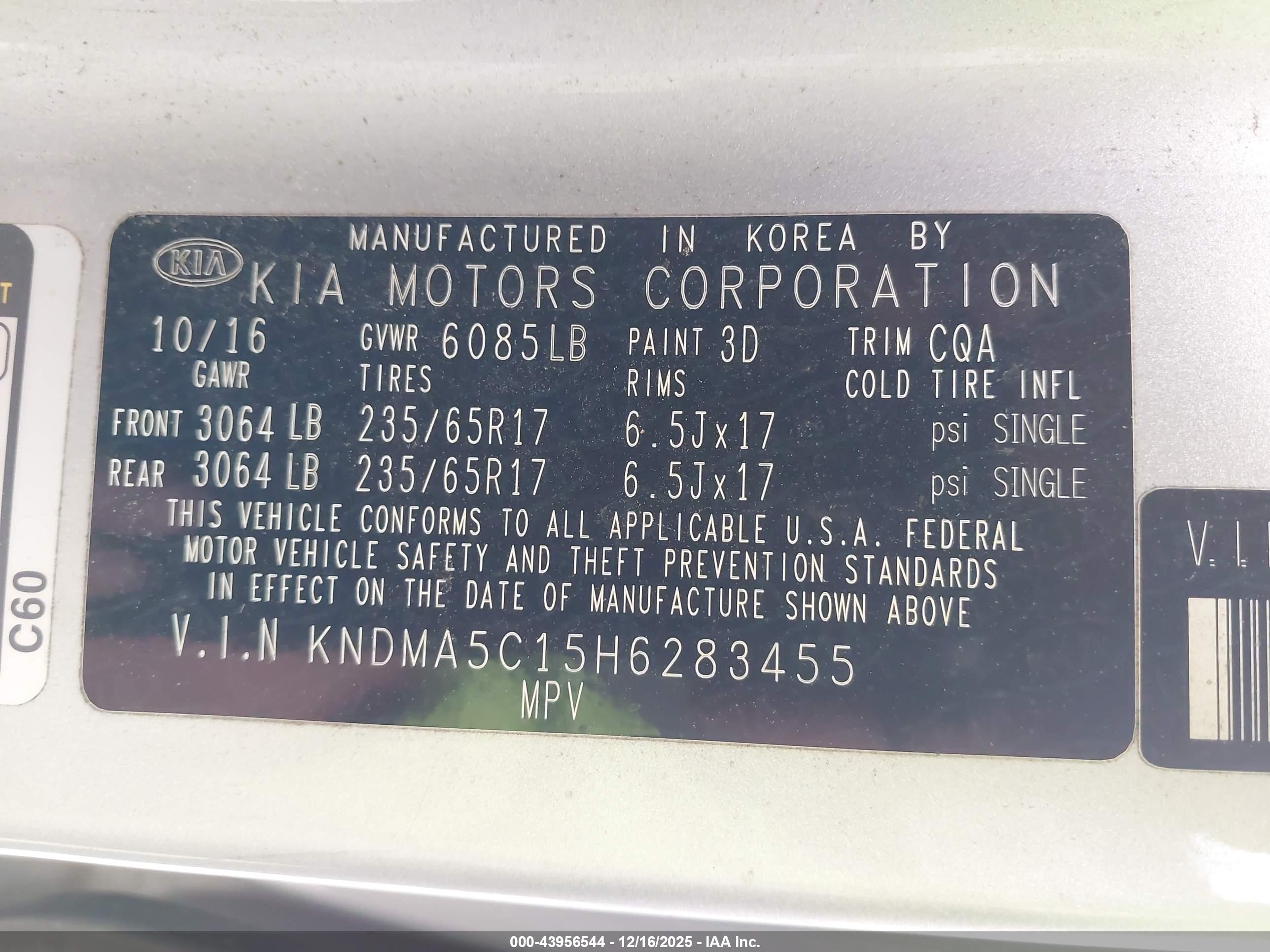KIA SEDONA image 9