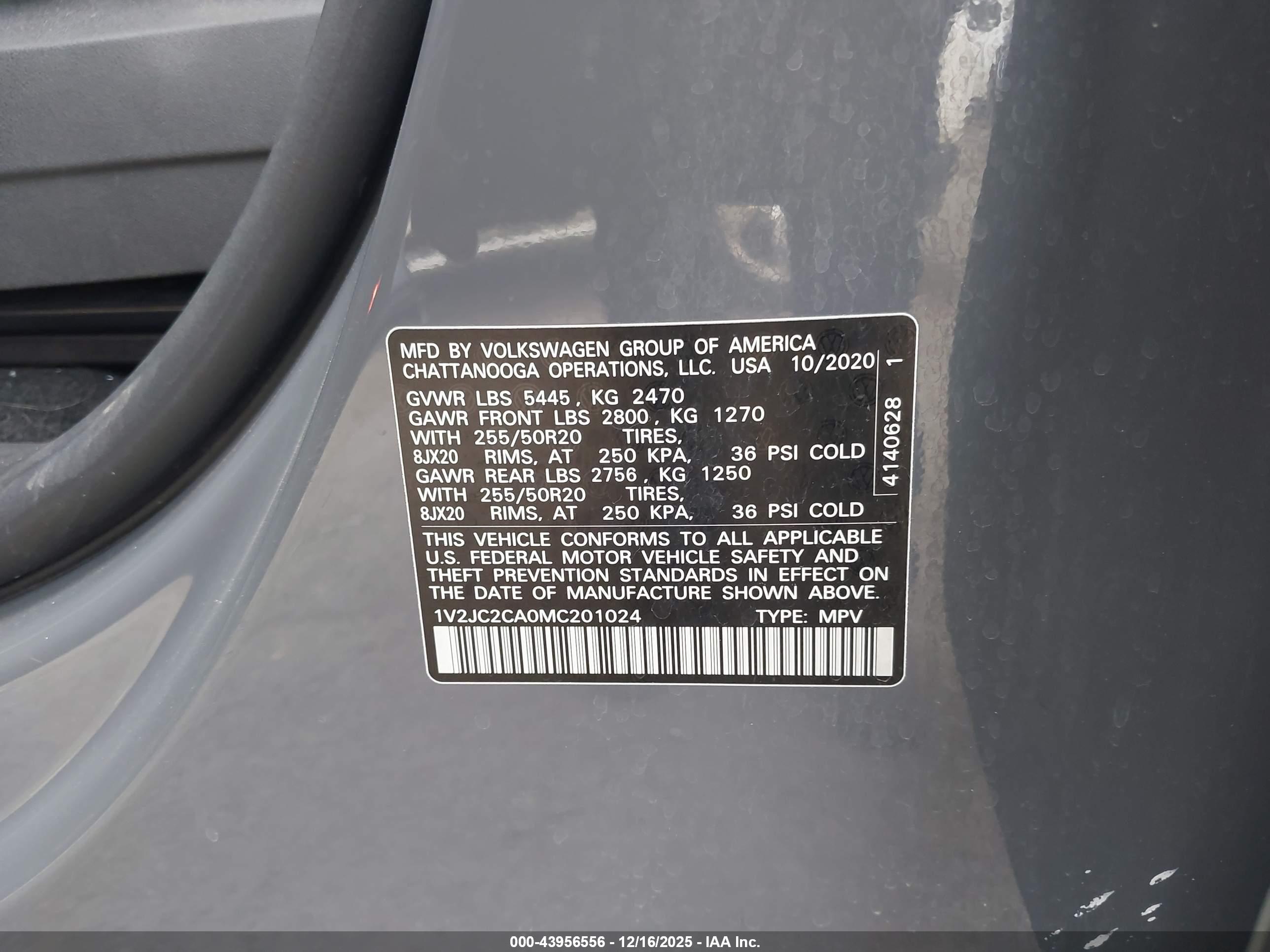 VOLKSWAGEN ATLAS image 9