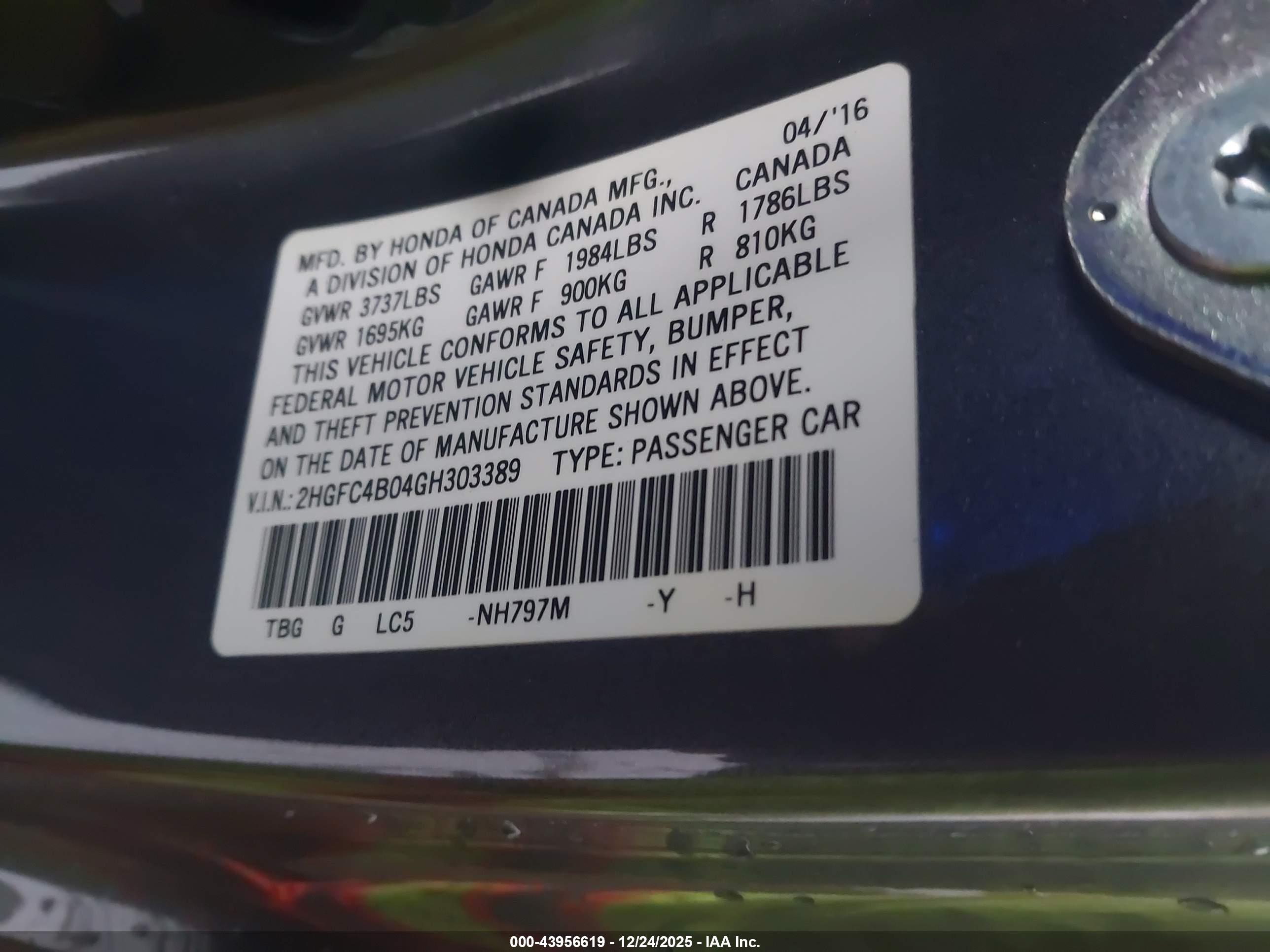 HONDA CIVIC image 9