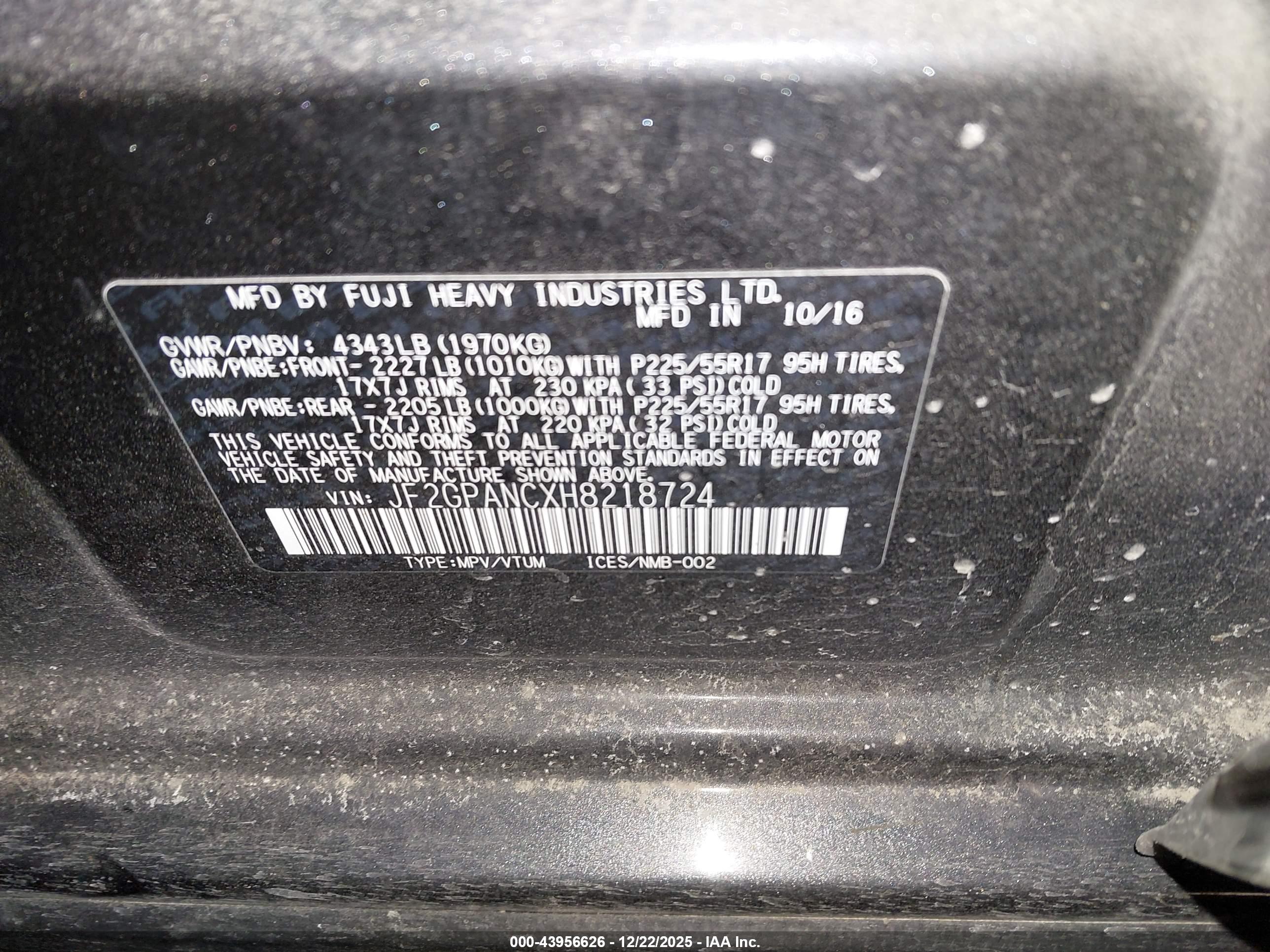 SUBARU CROSSTREK image 9