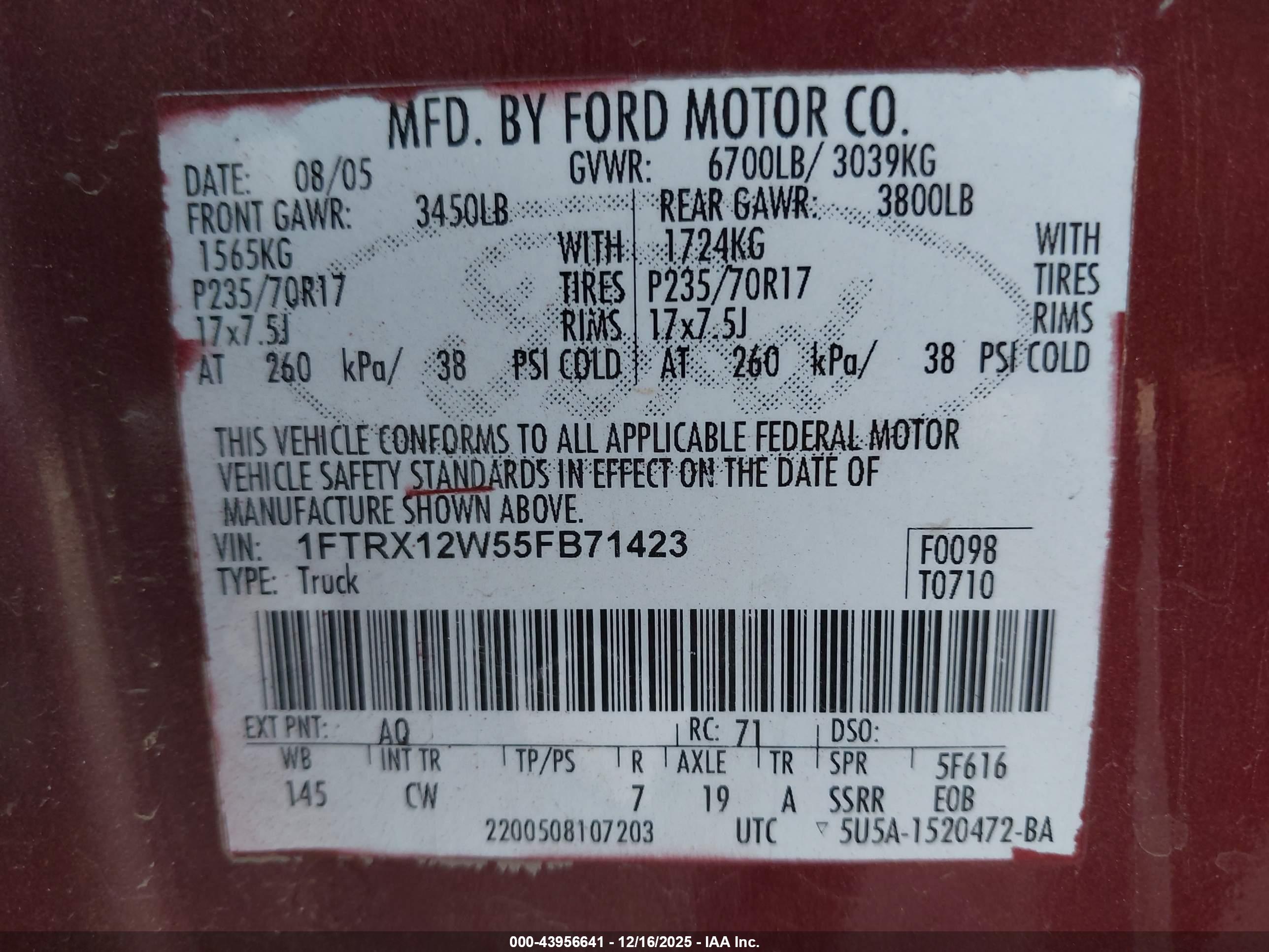 FORD F-150 image 9