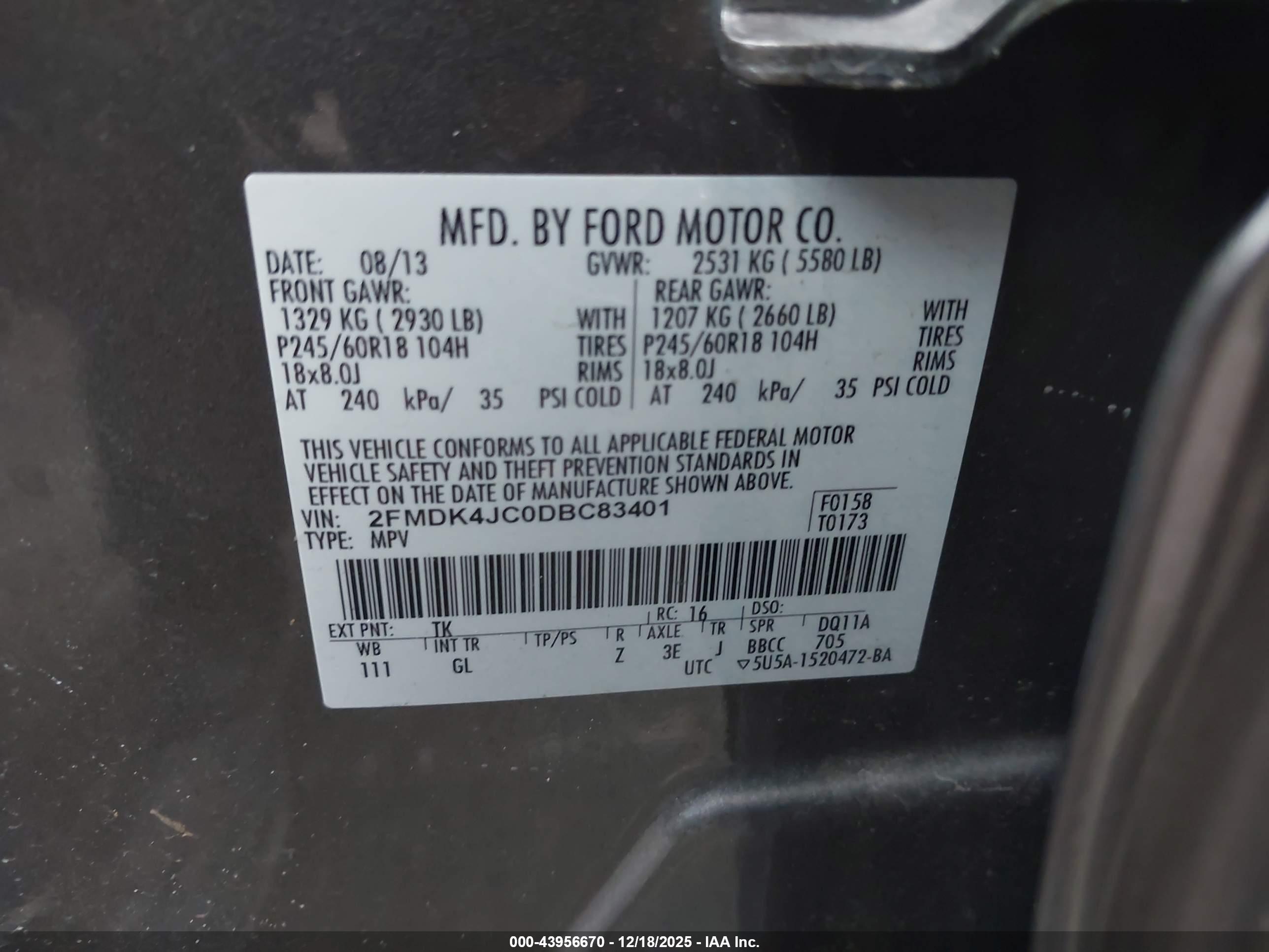 FORD EDGE image 9