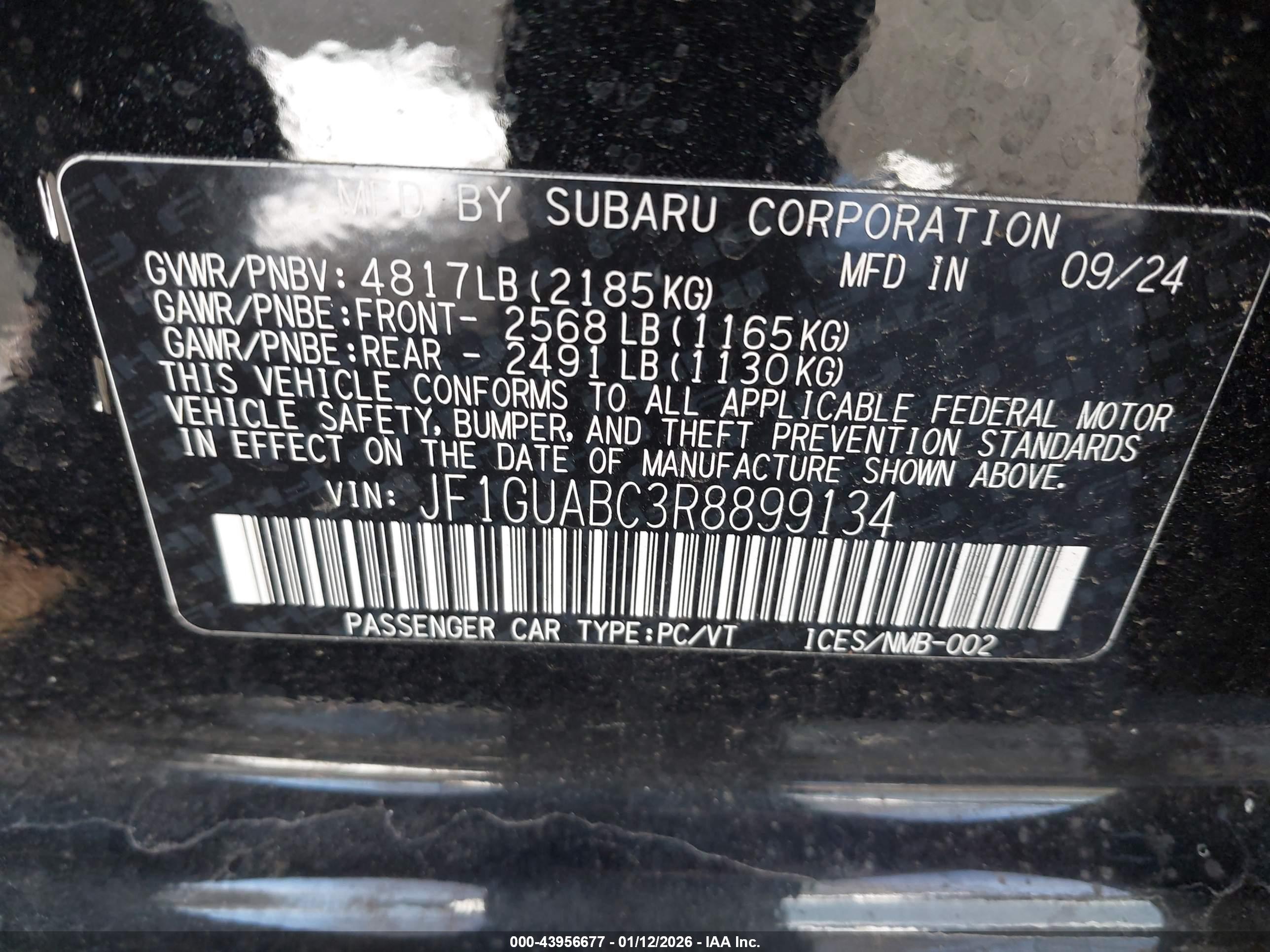 SUBARU IMPREZA image 9