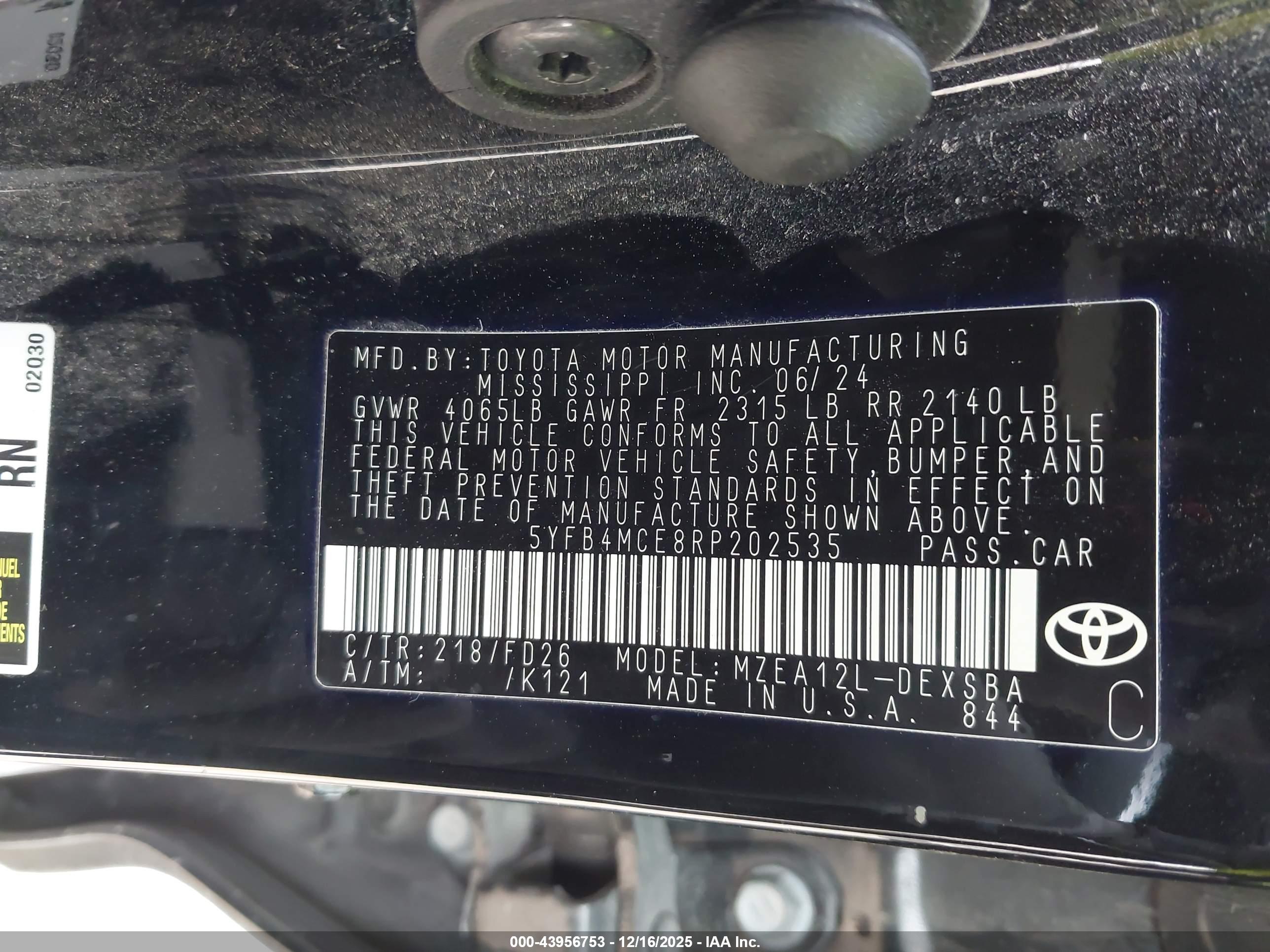 TOYOTA COROLLA image 9