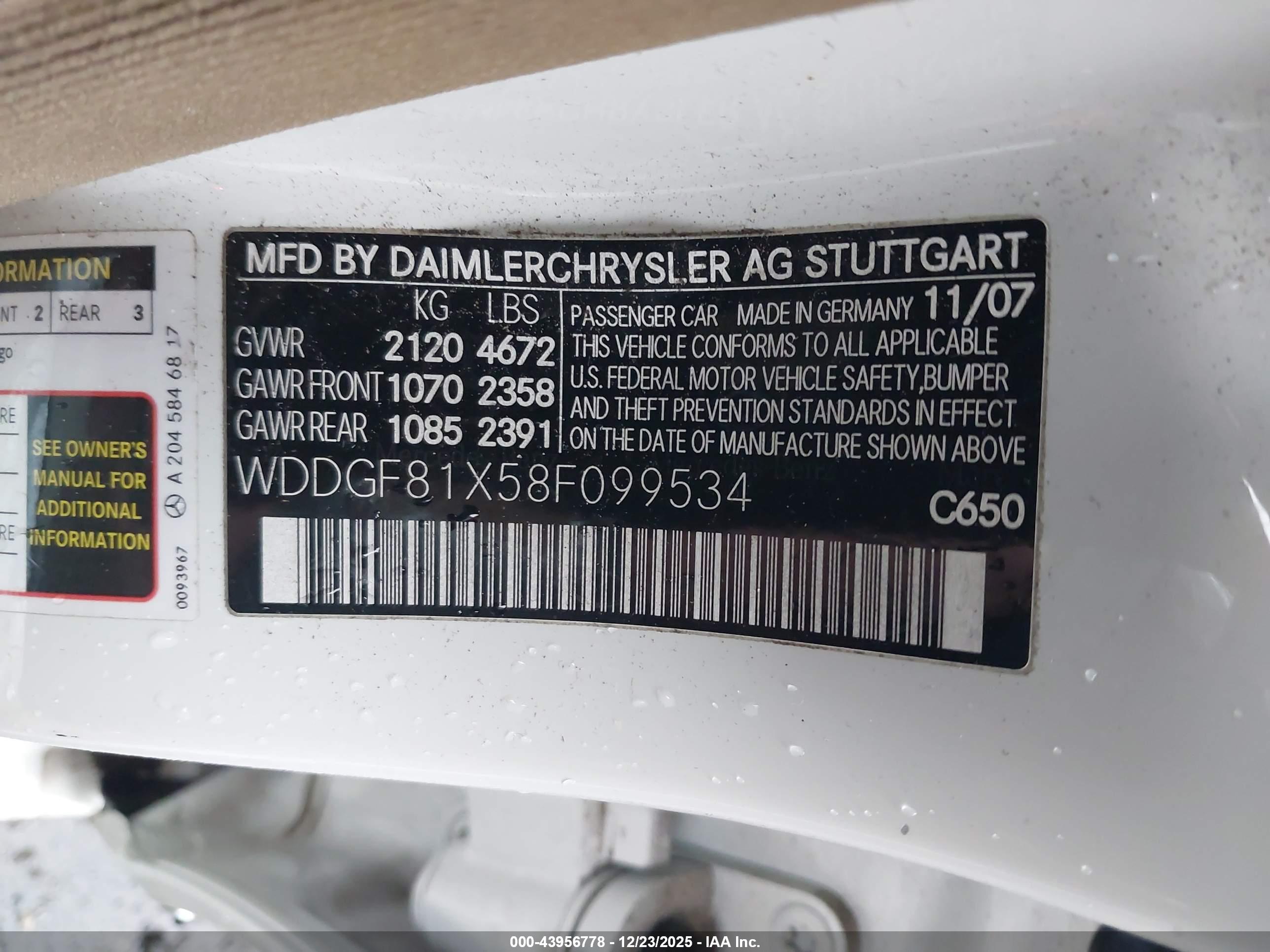 MERCEDES-BENZ C image 9