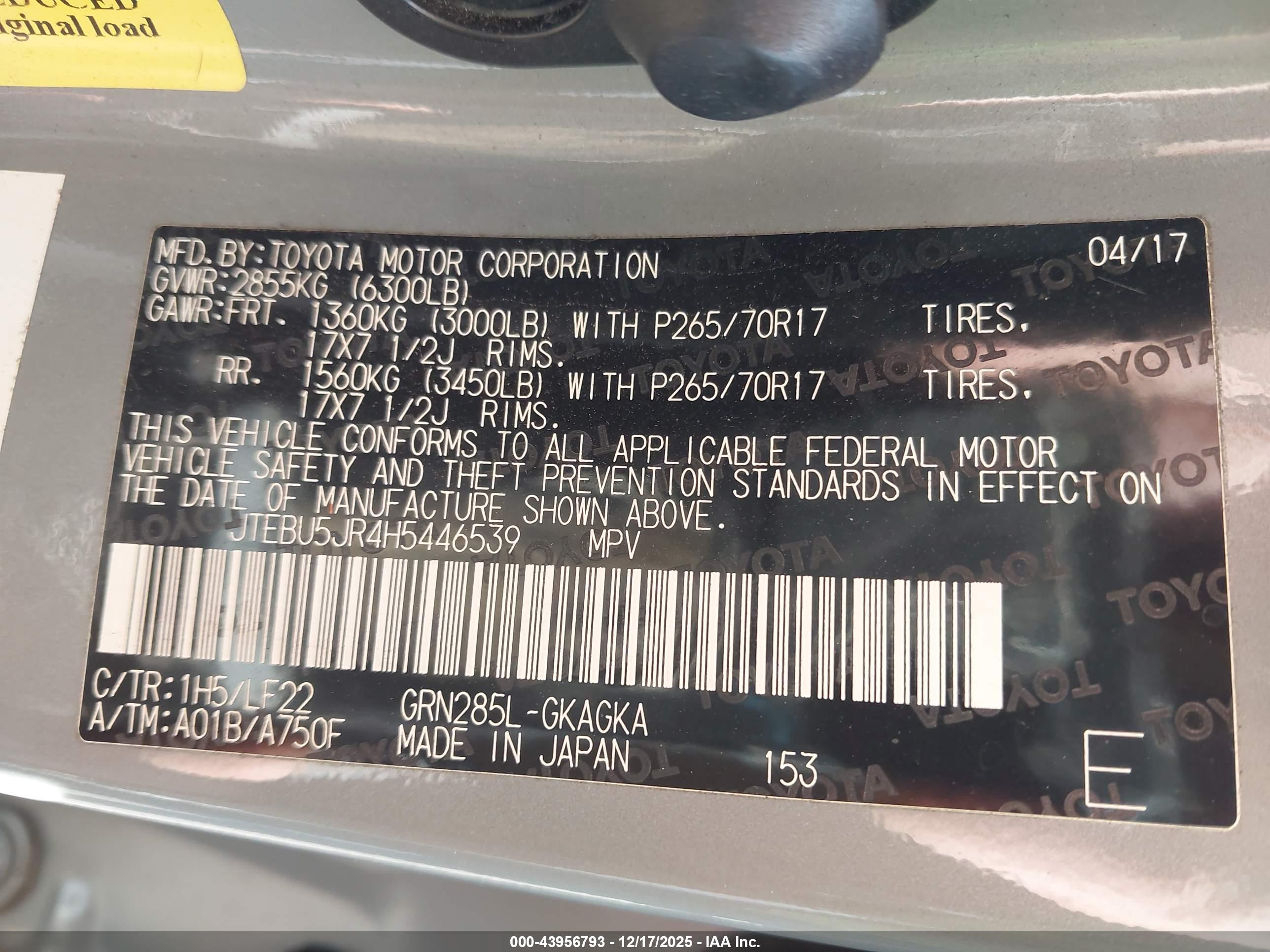 TOYOTA 4RUNNER image 9
