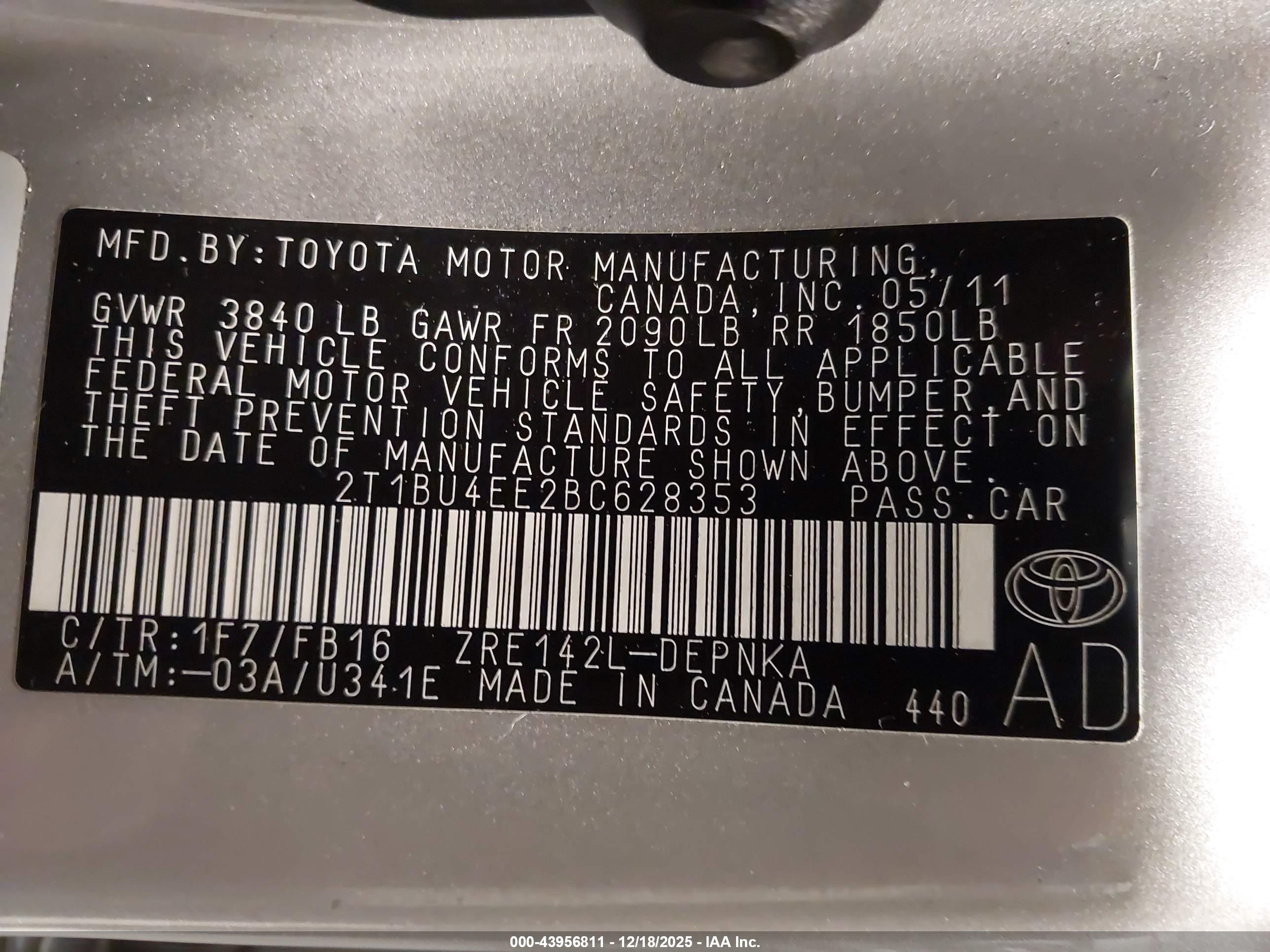 TOYOTA COROLLA image 9