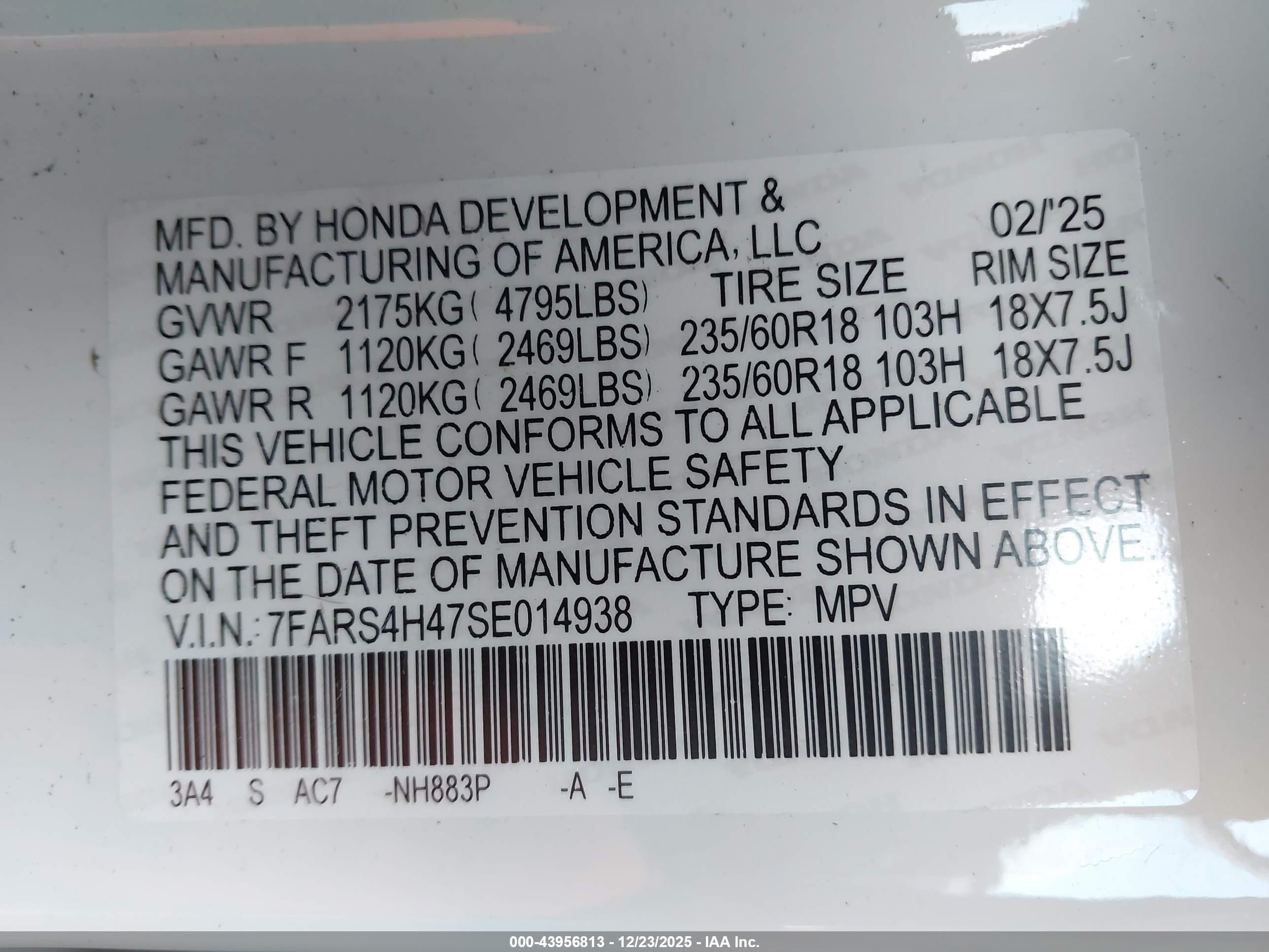 HONDA CR-V image 9