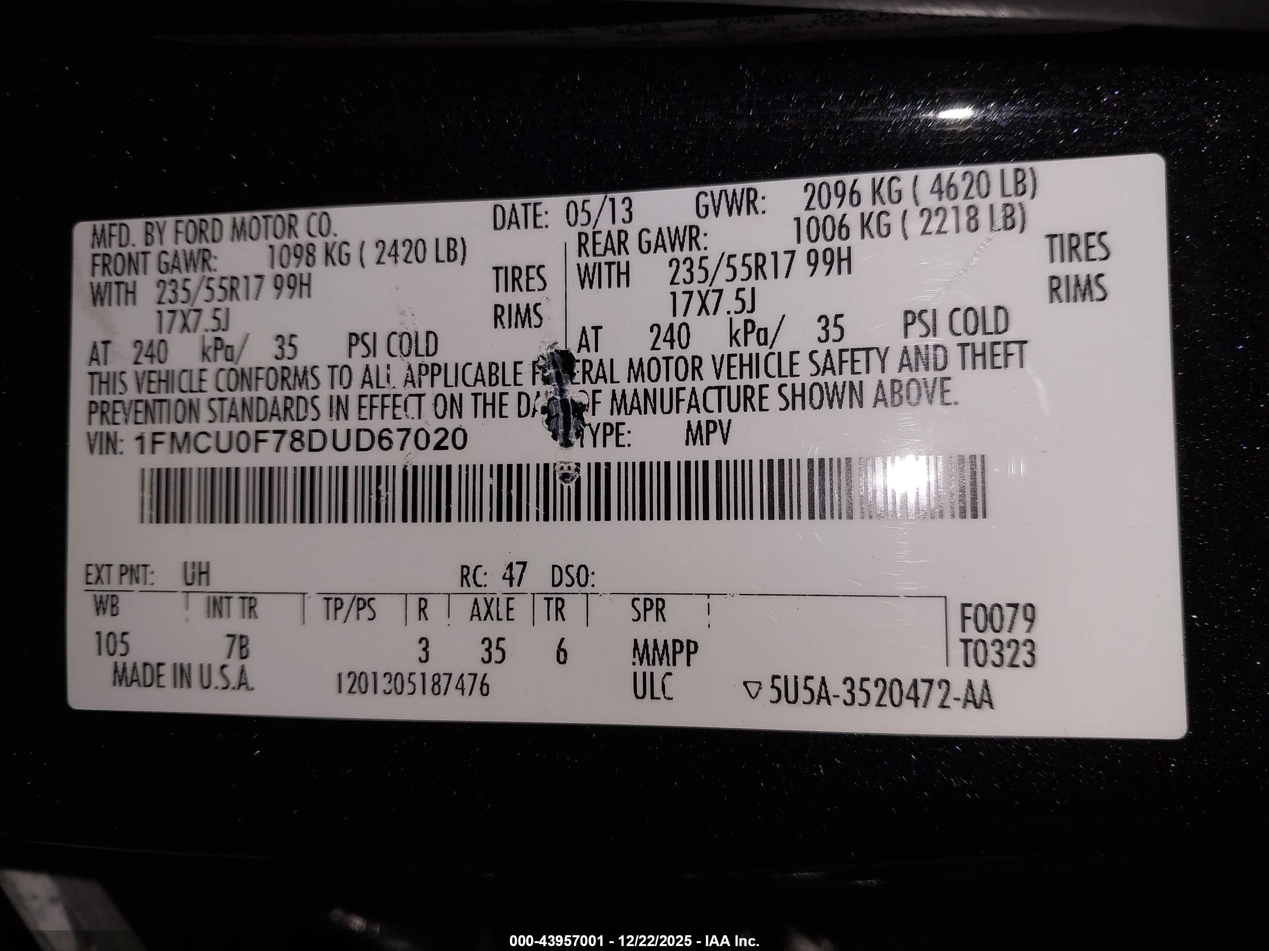 FORD ESCAPE image 9