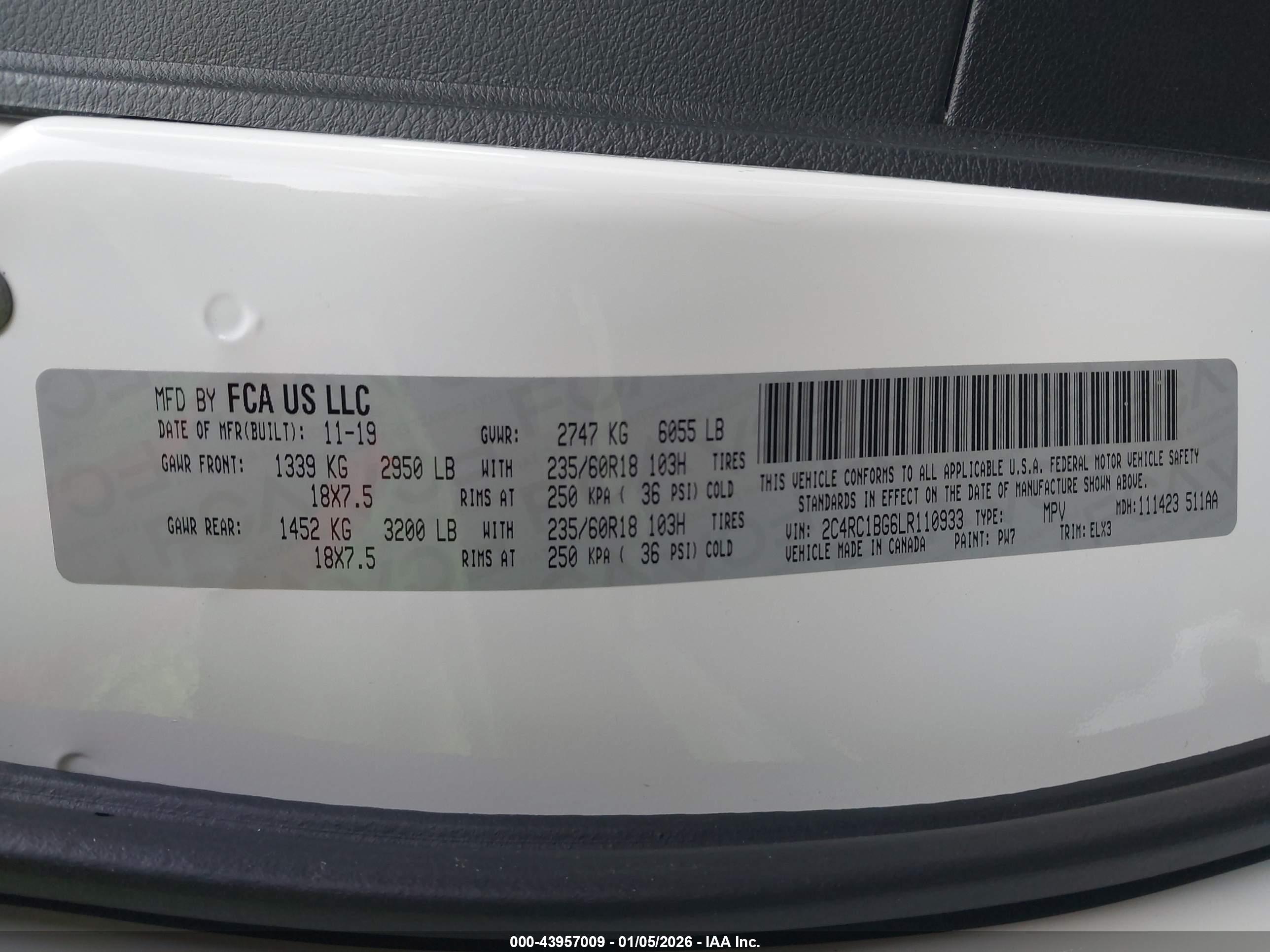 CHRYSLER PACIFICA image 9