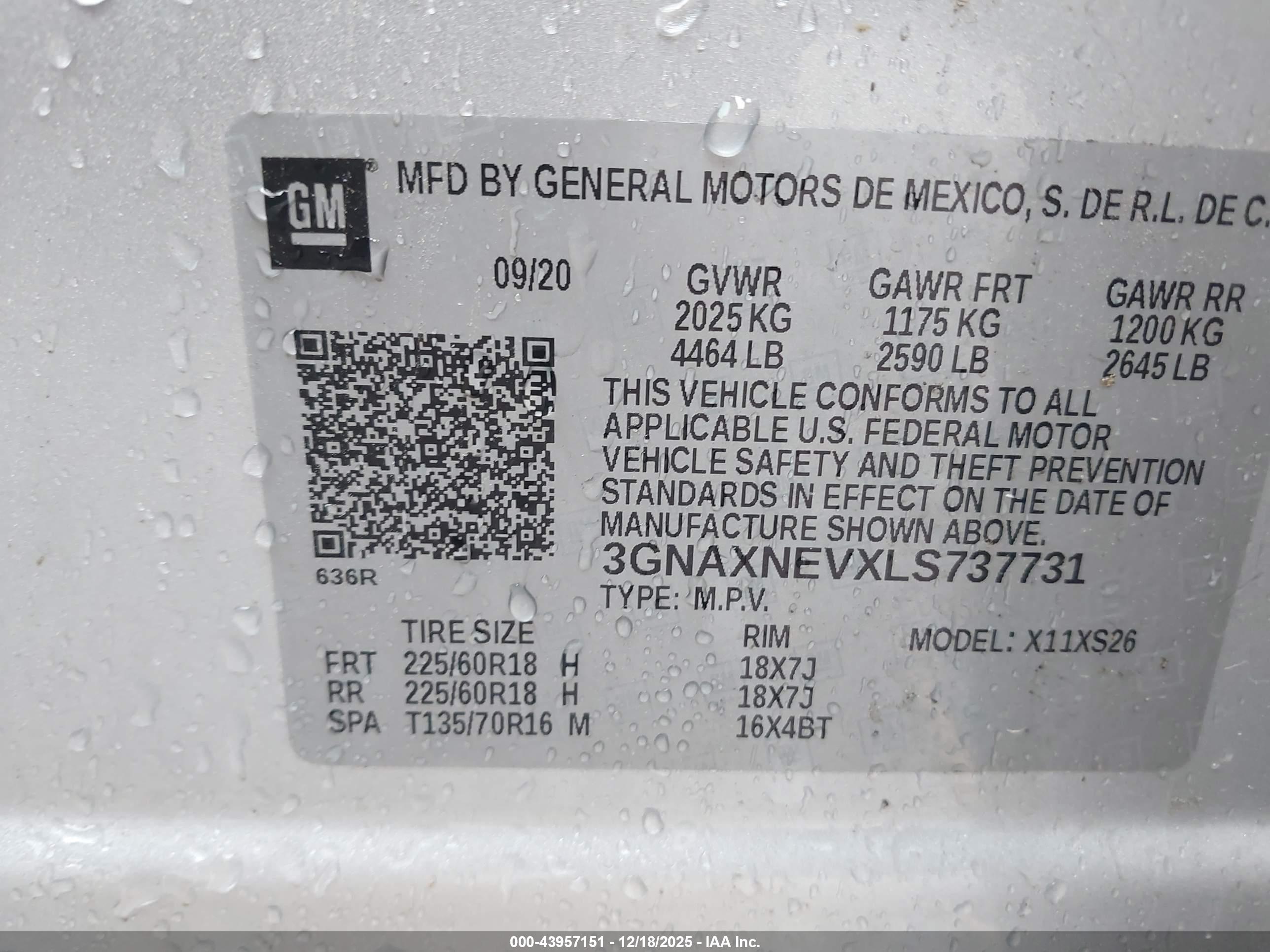 CHEVROLET EQUINOX image 9