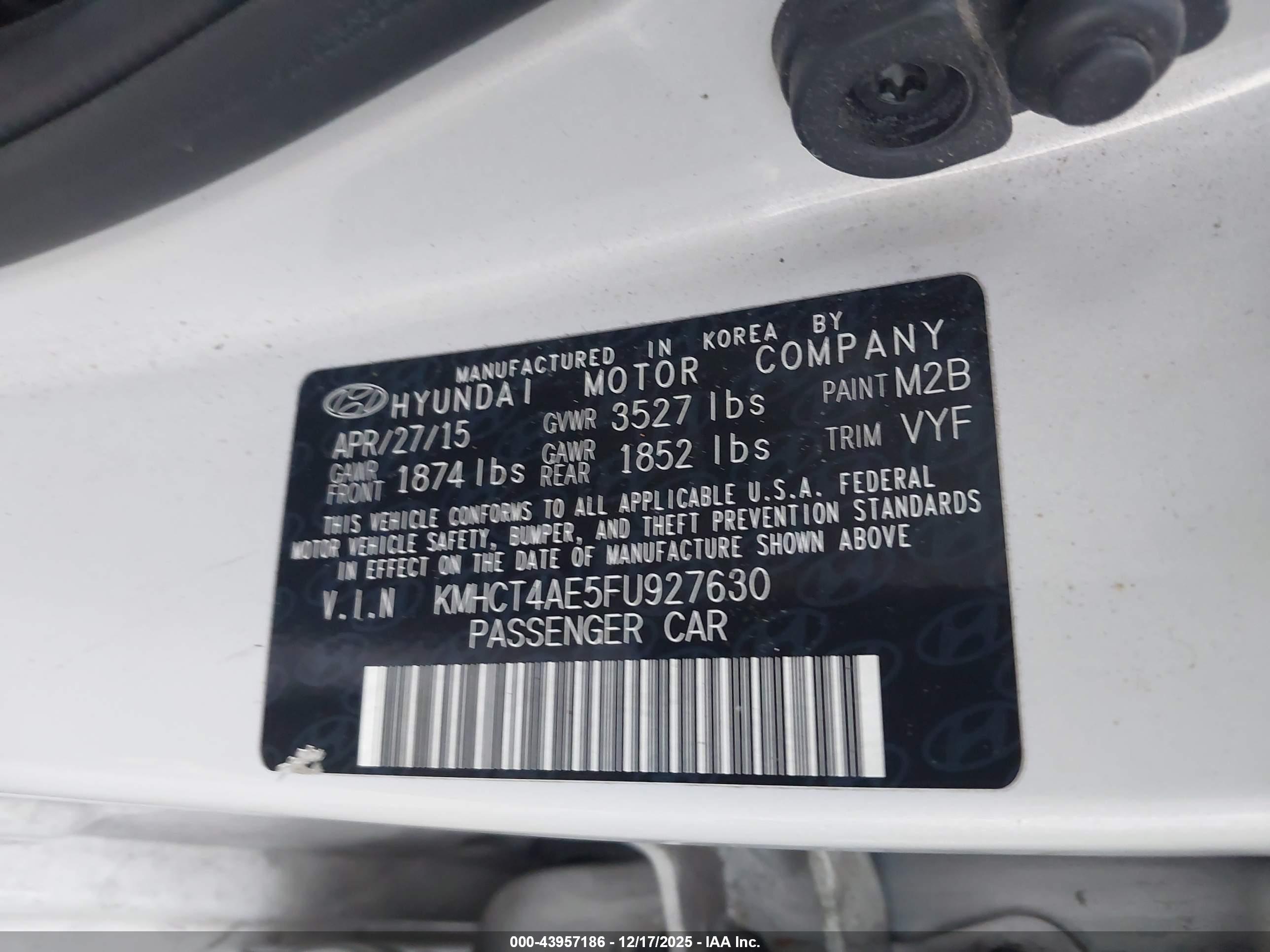 HYUNDAI ACCENT image 9