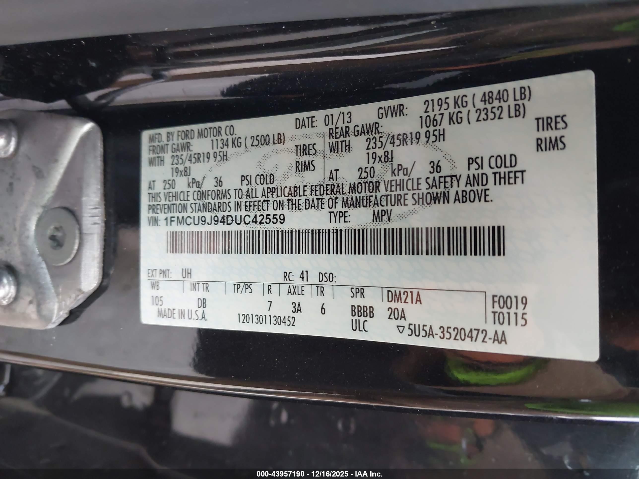 FORD ESCAPE image 9