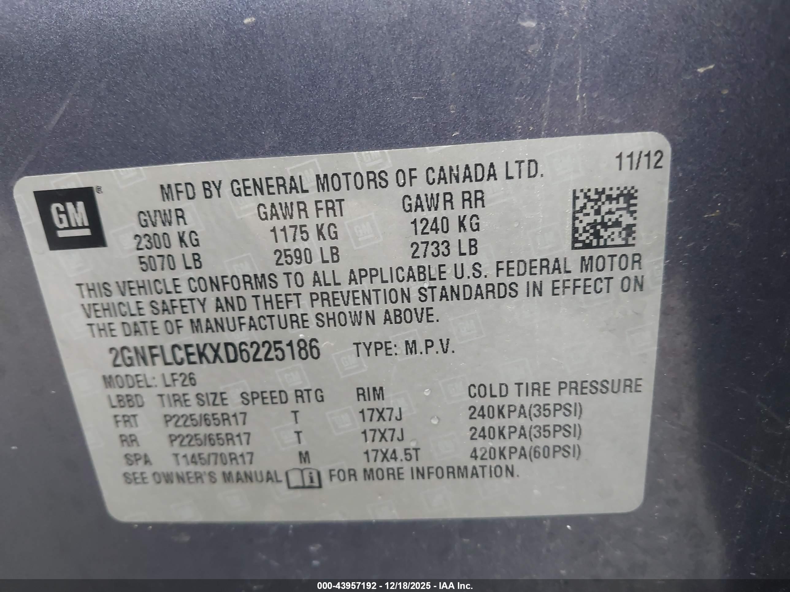 CHEVROLET EQUINOX image 9