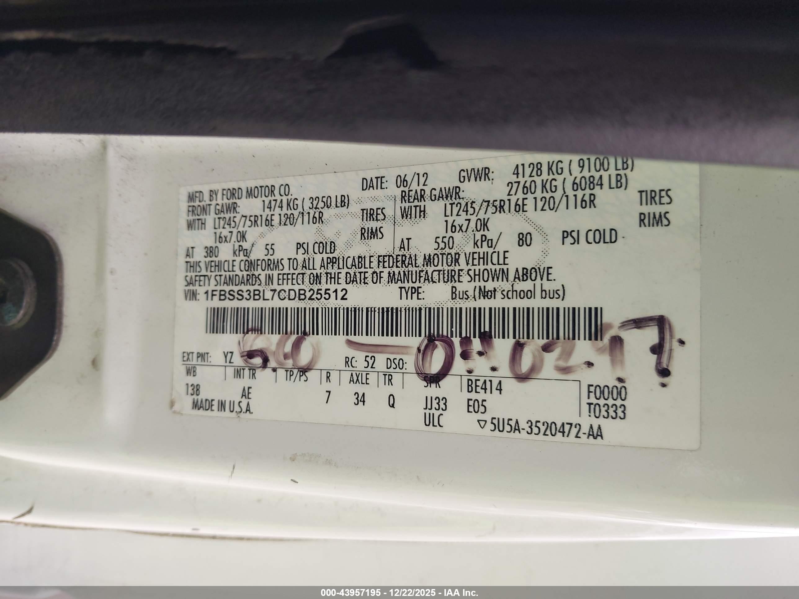 FORD E-350 image 9