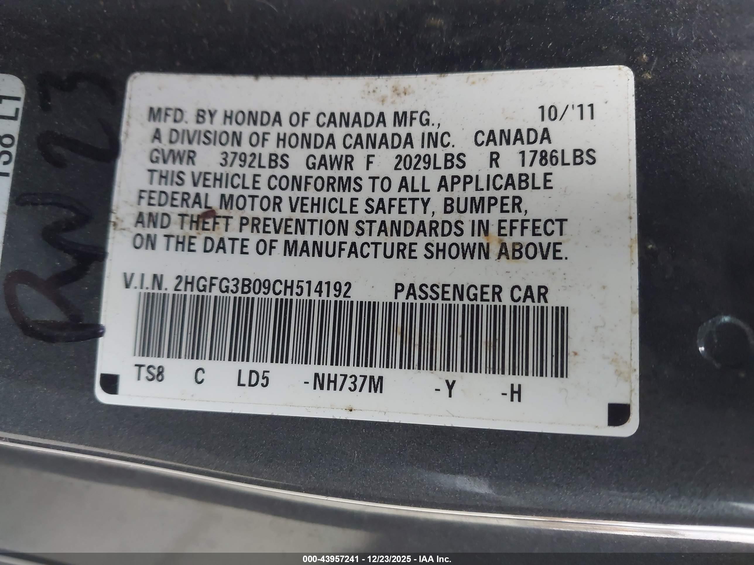 HONDA CIVIC image 9
