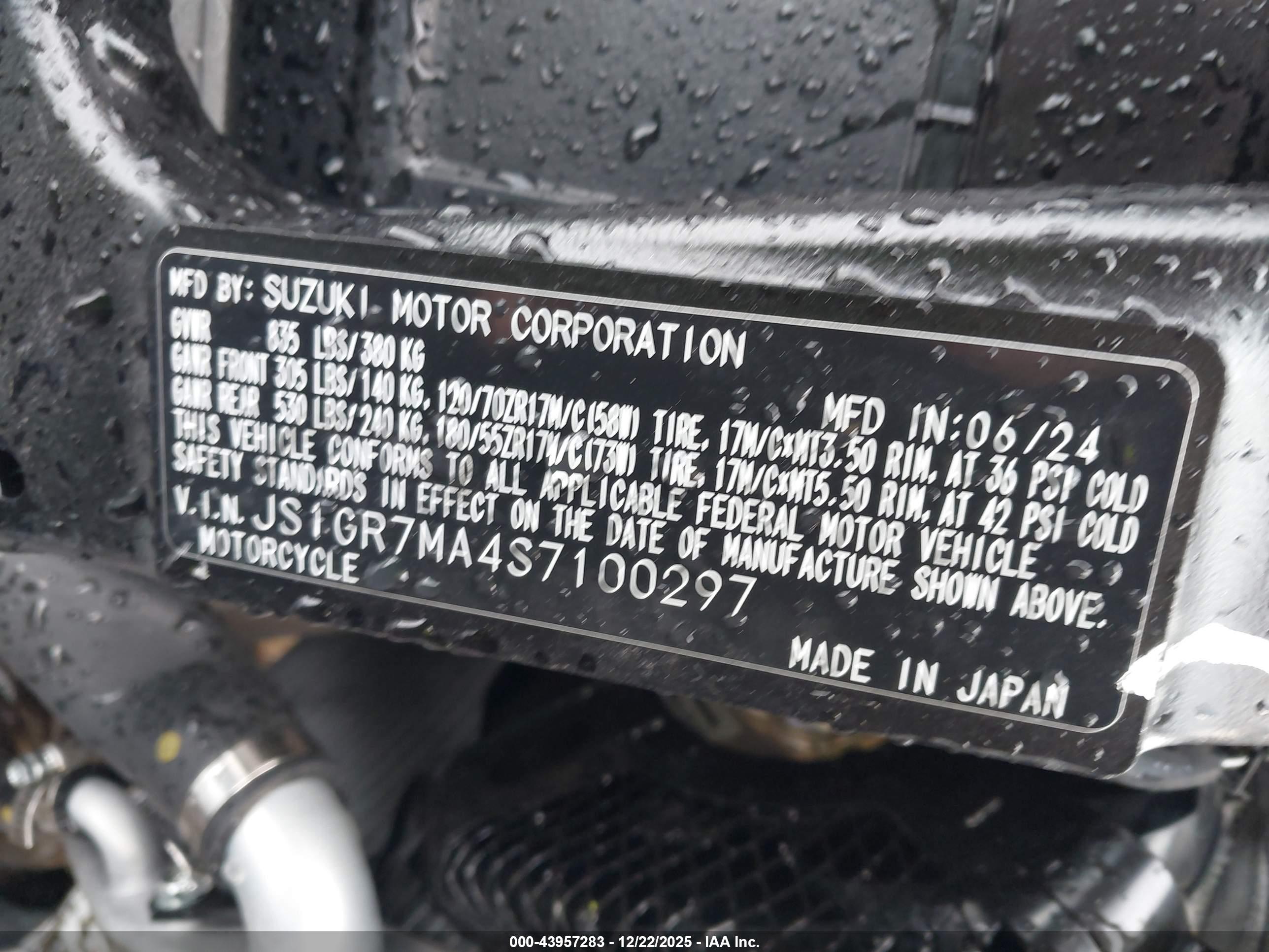 SUZUKI GSX-R750 image 10
