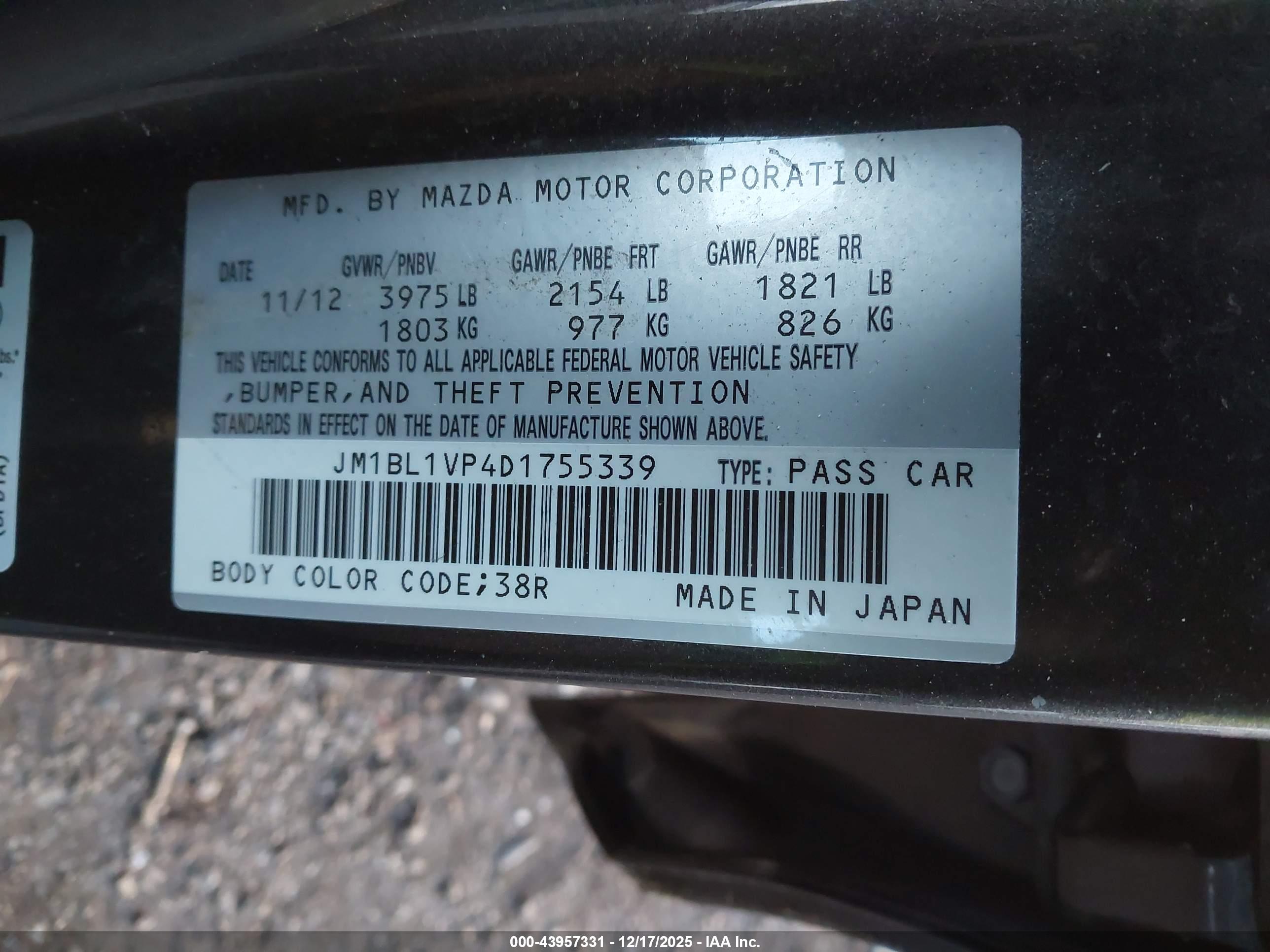 MAZDA MAZDA3 image 9