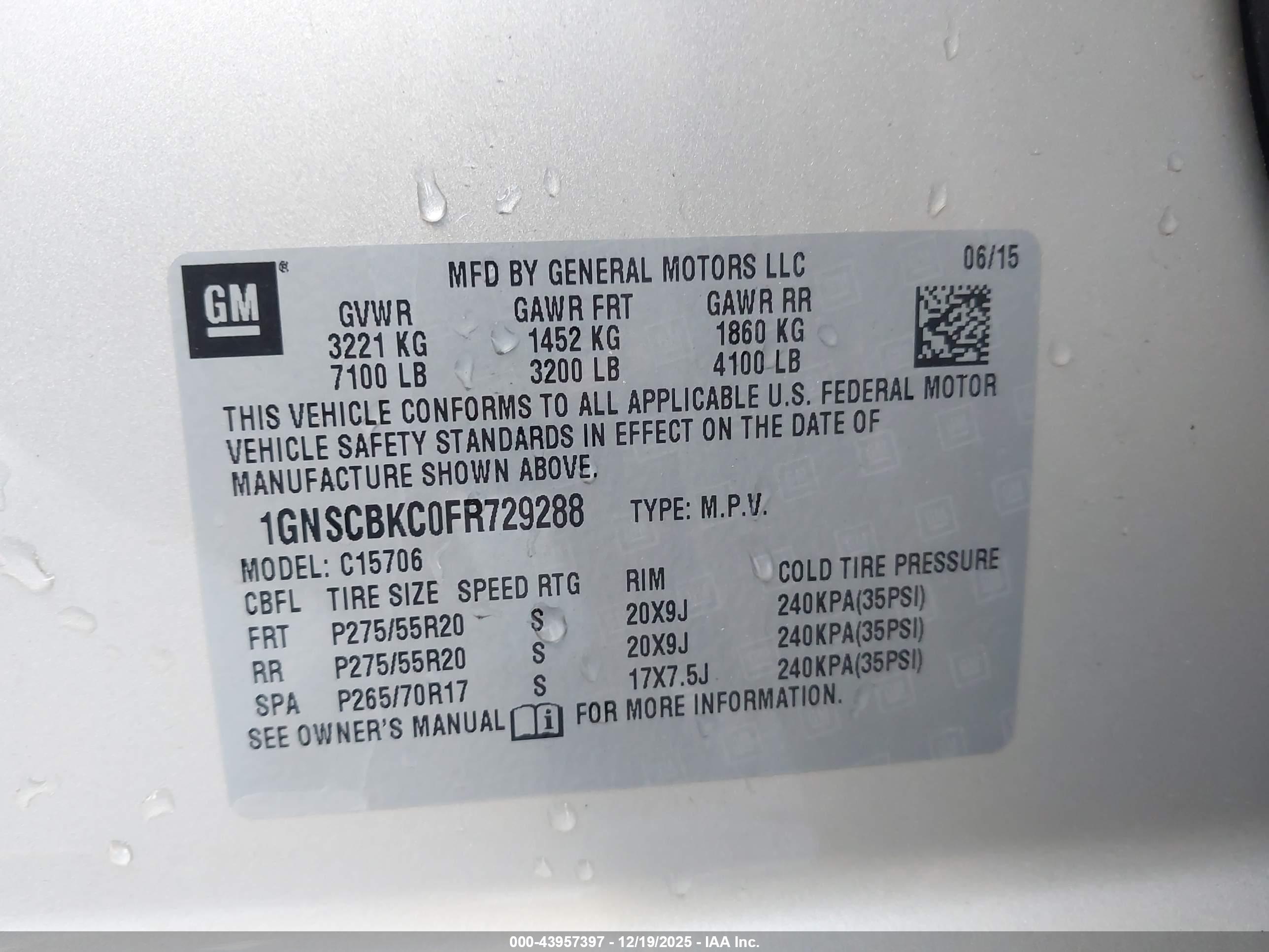 CHEVROLET TAHOE image 9