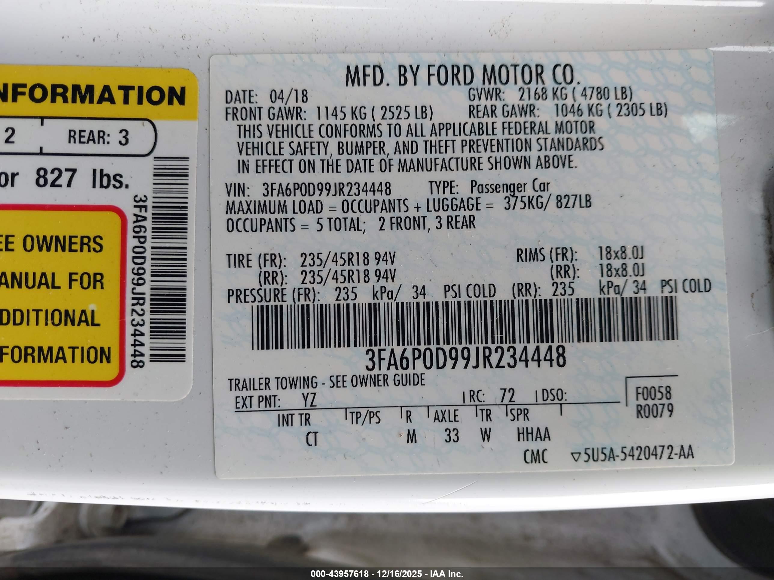 FORD FUSION image 9