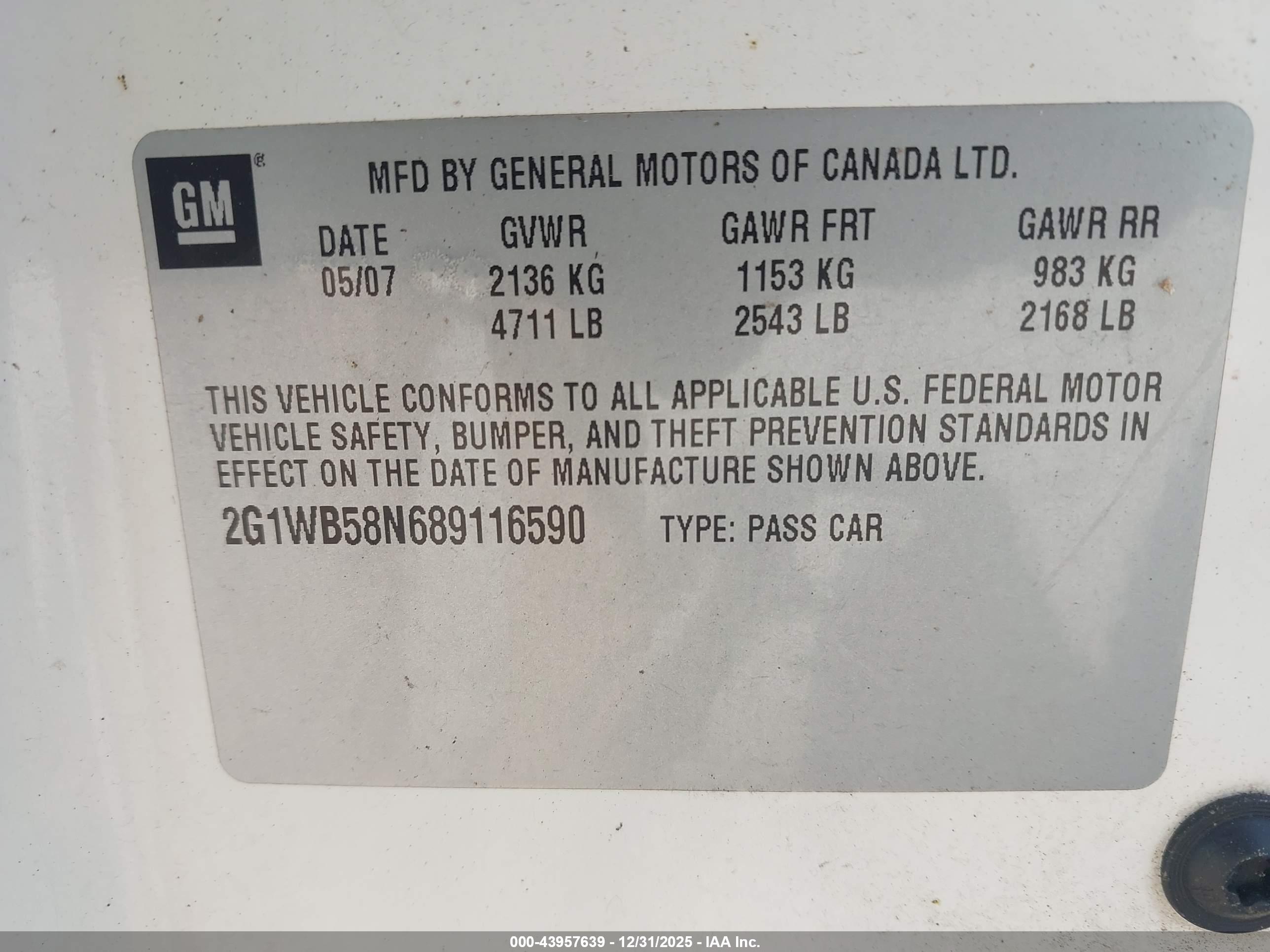 CHEVROLET IMPALA image 9