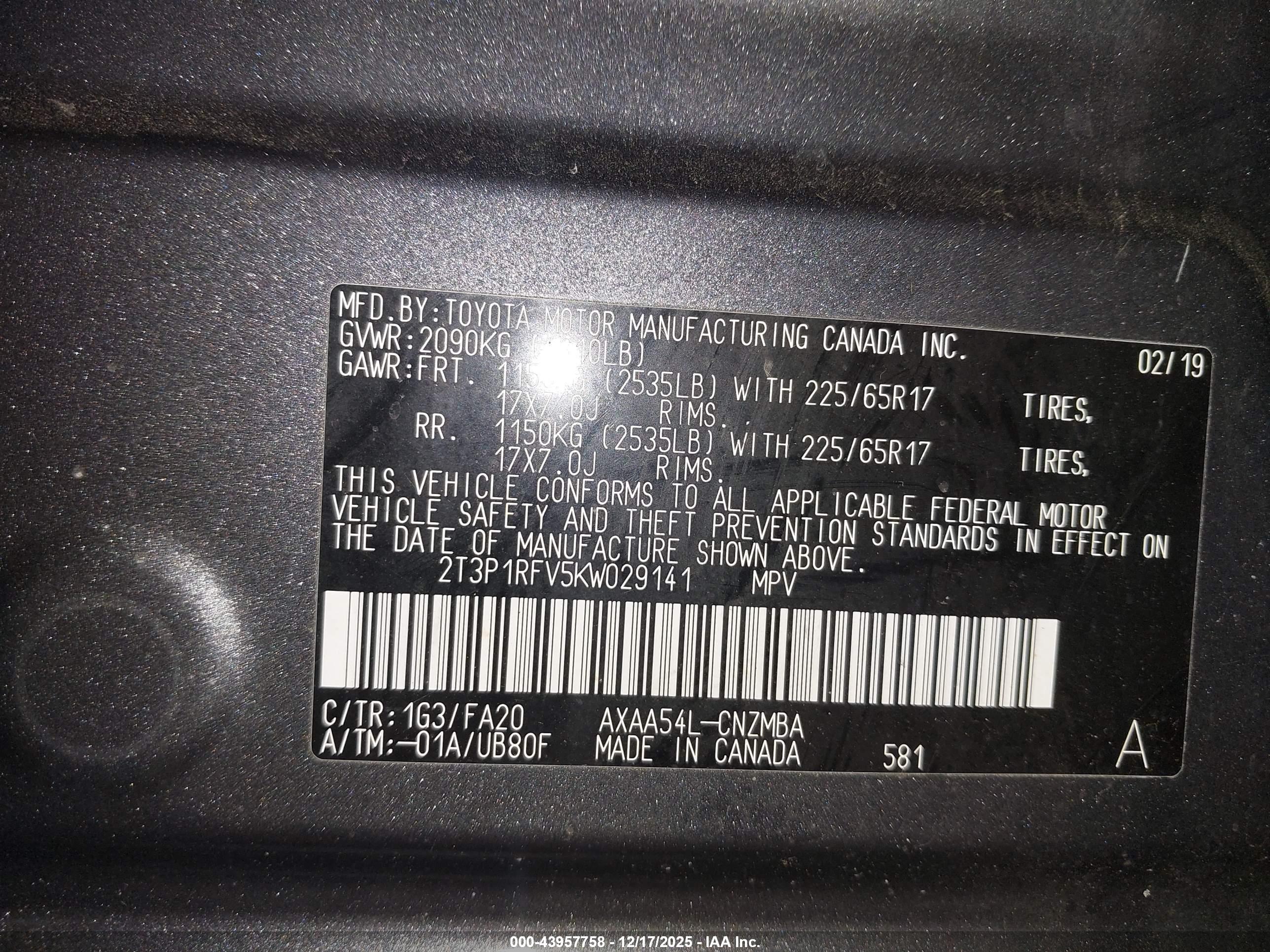 TOYOTA RAV4 image 9