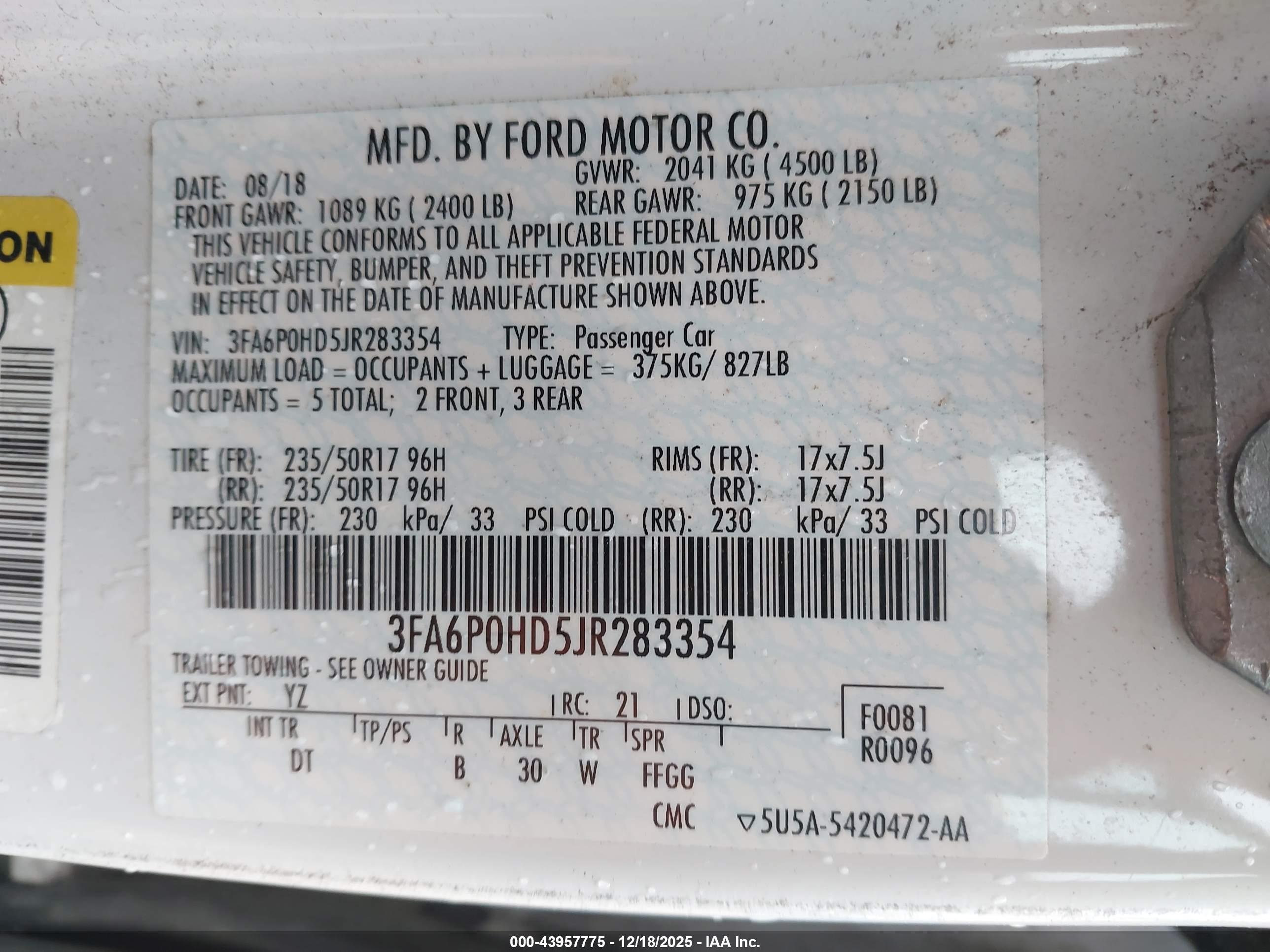 FORD FUSION image 9