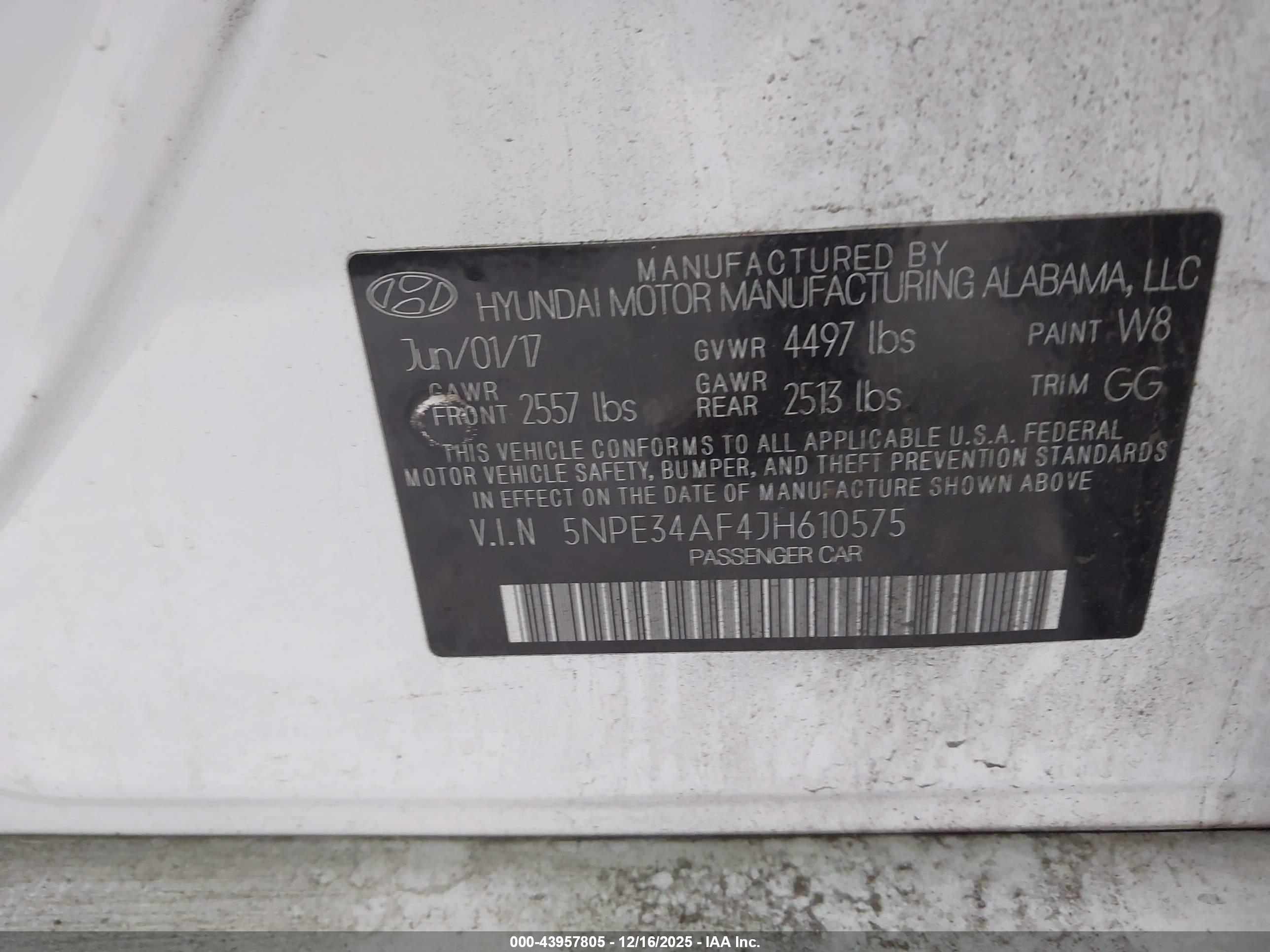 HYUNDAI SONATA image 9
