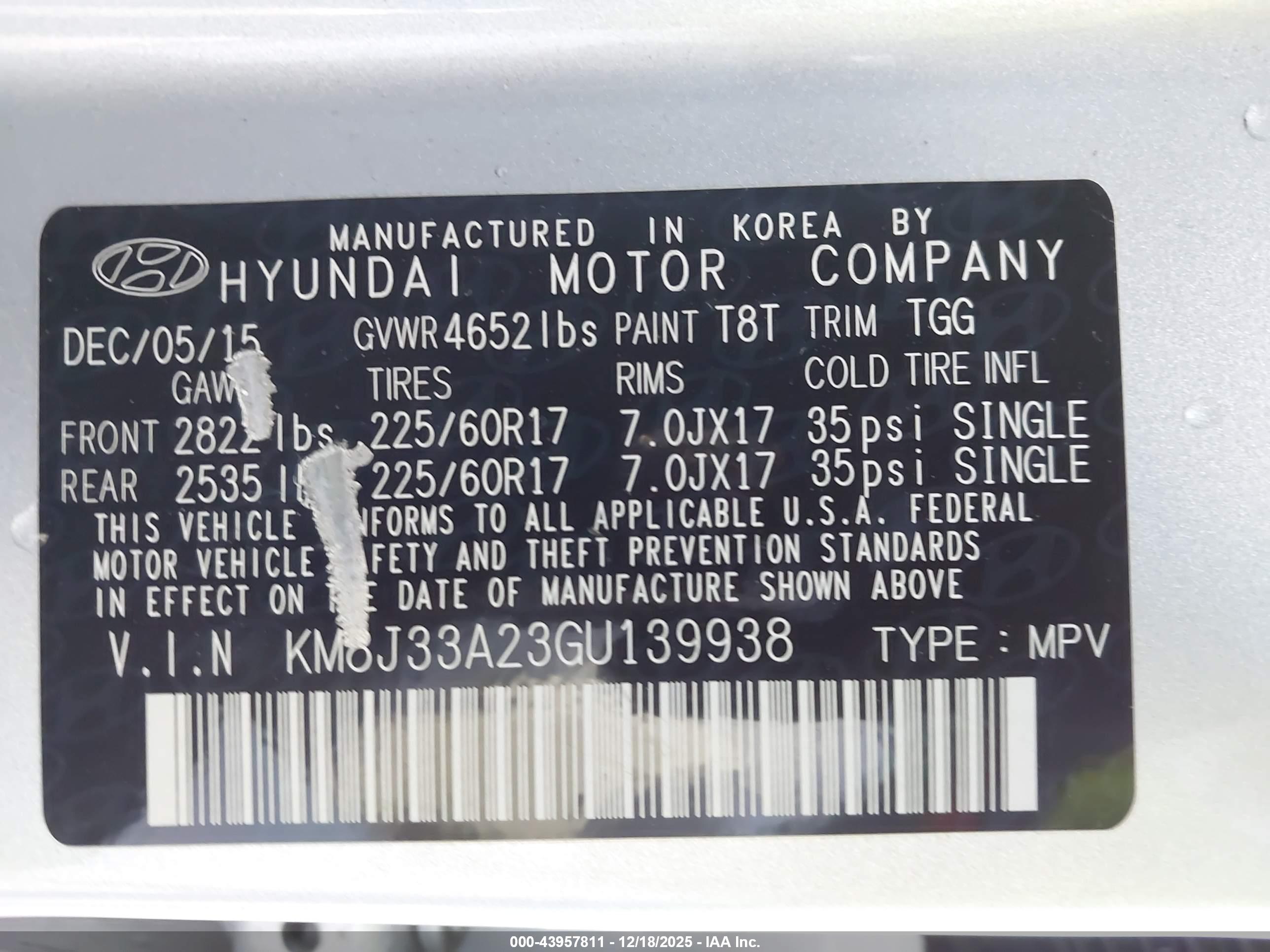 HYUNDAI TUCSON image 9