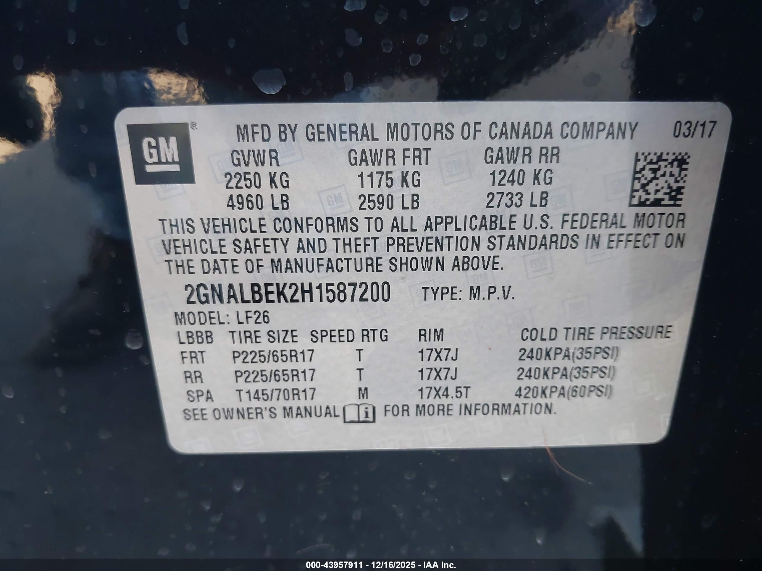 CHEVROLET EQUINOX image 9