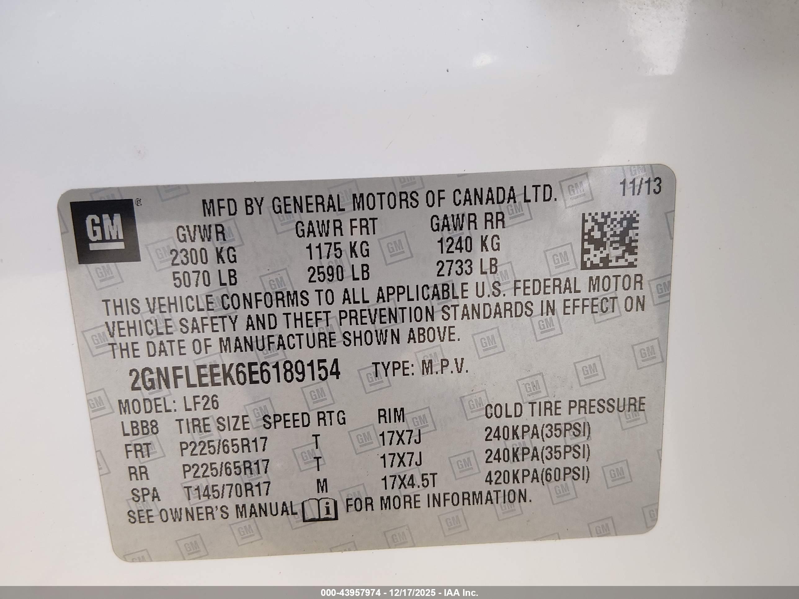 CHEVROLET EQUINOX image 9