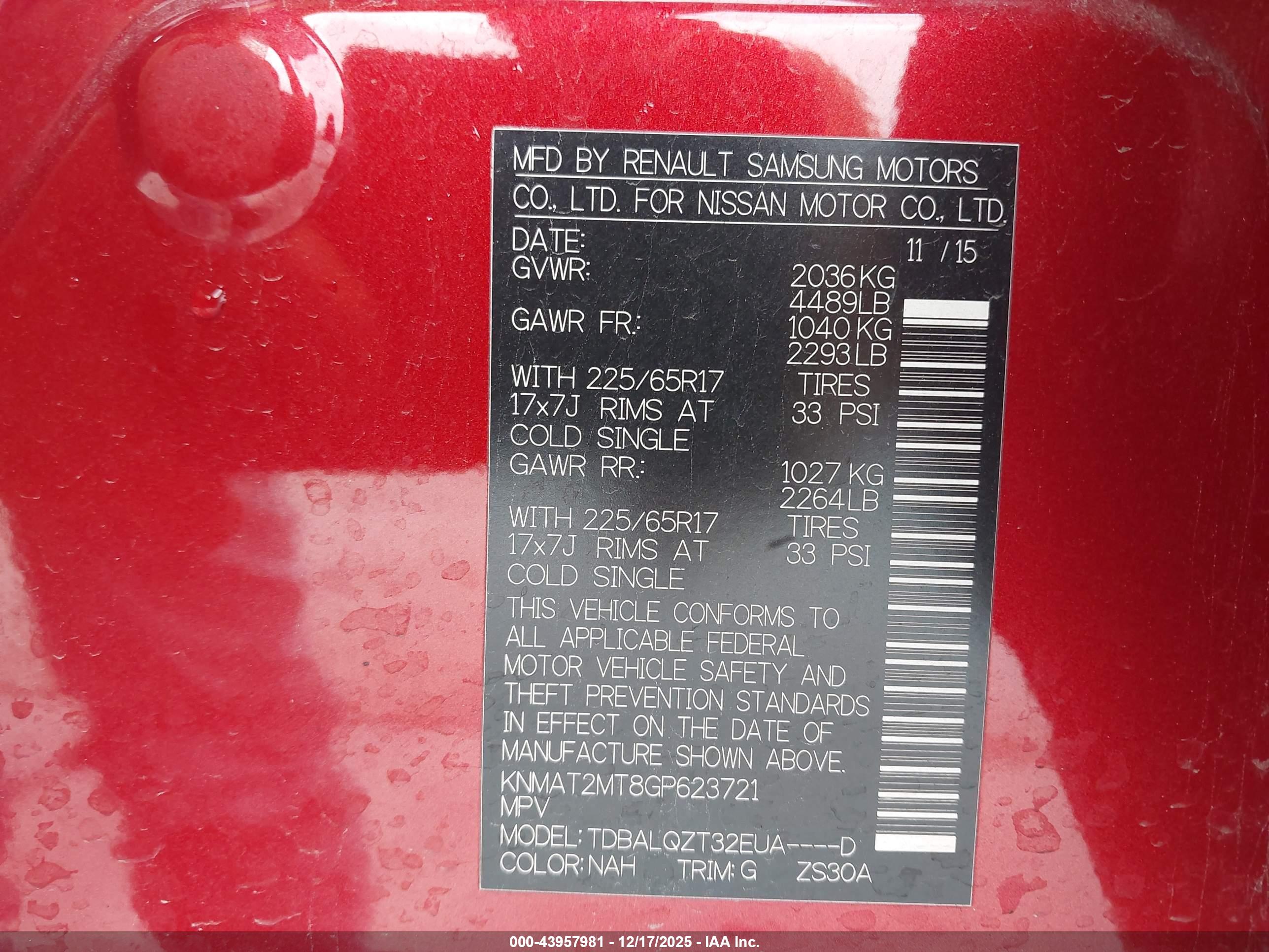 NISSAN ROGUE image 9