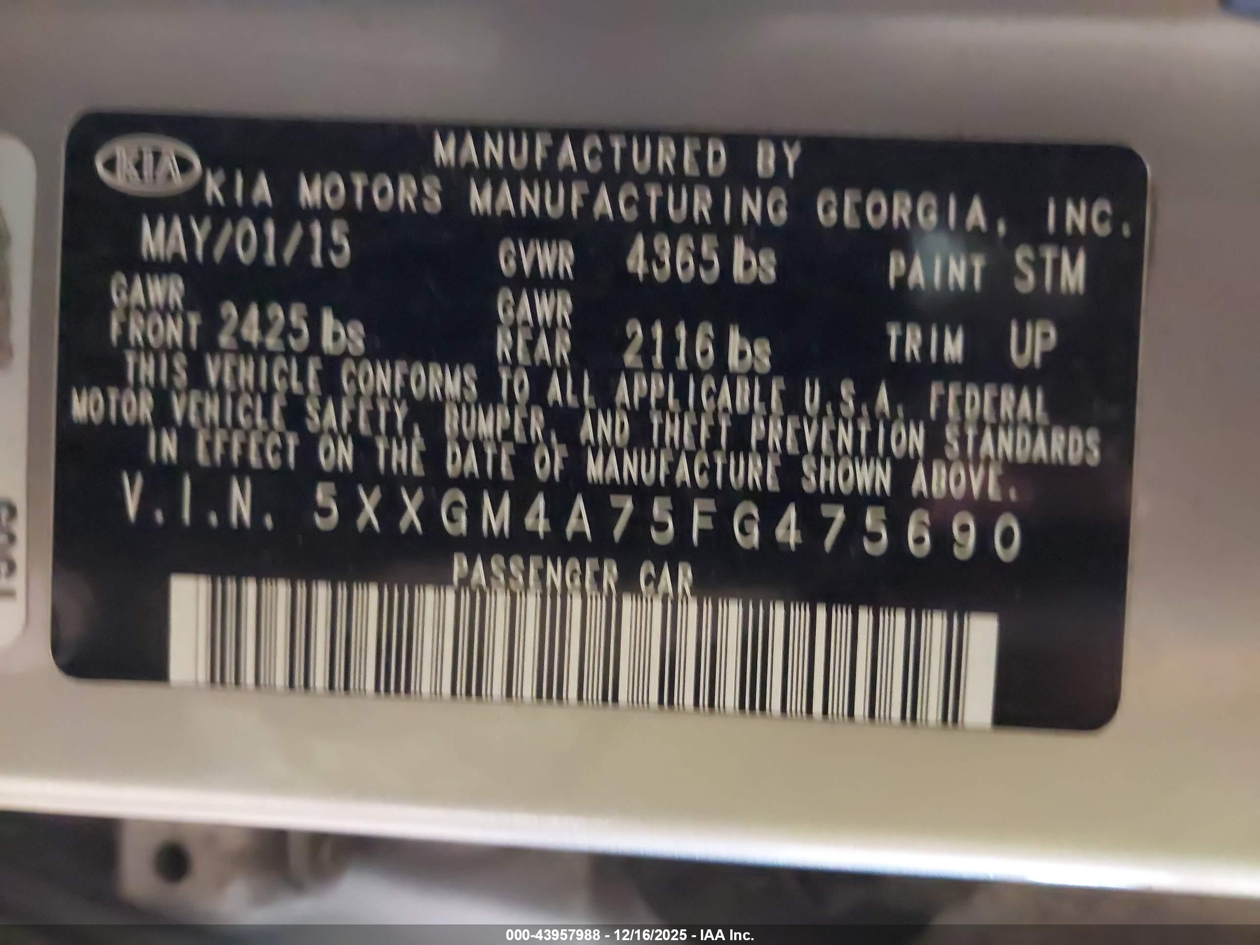 KIA OPTIMA image 9