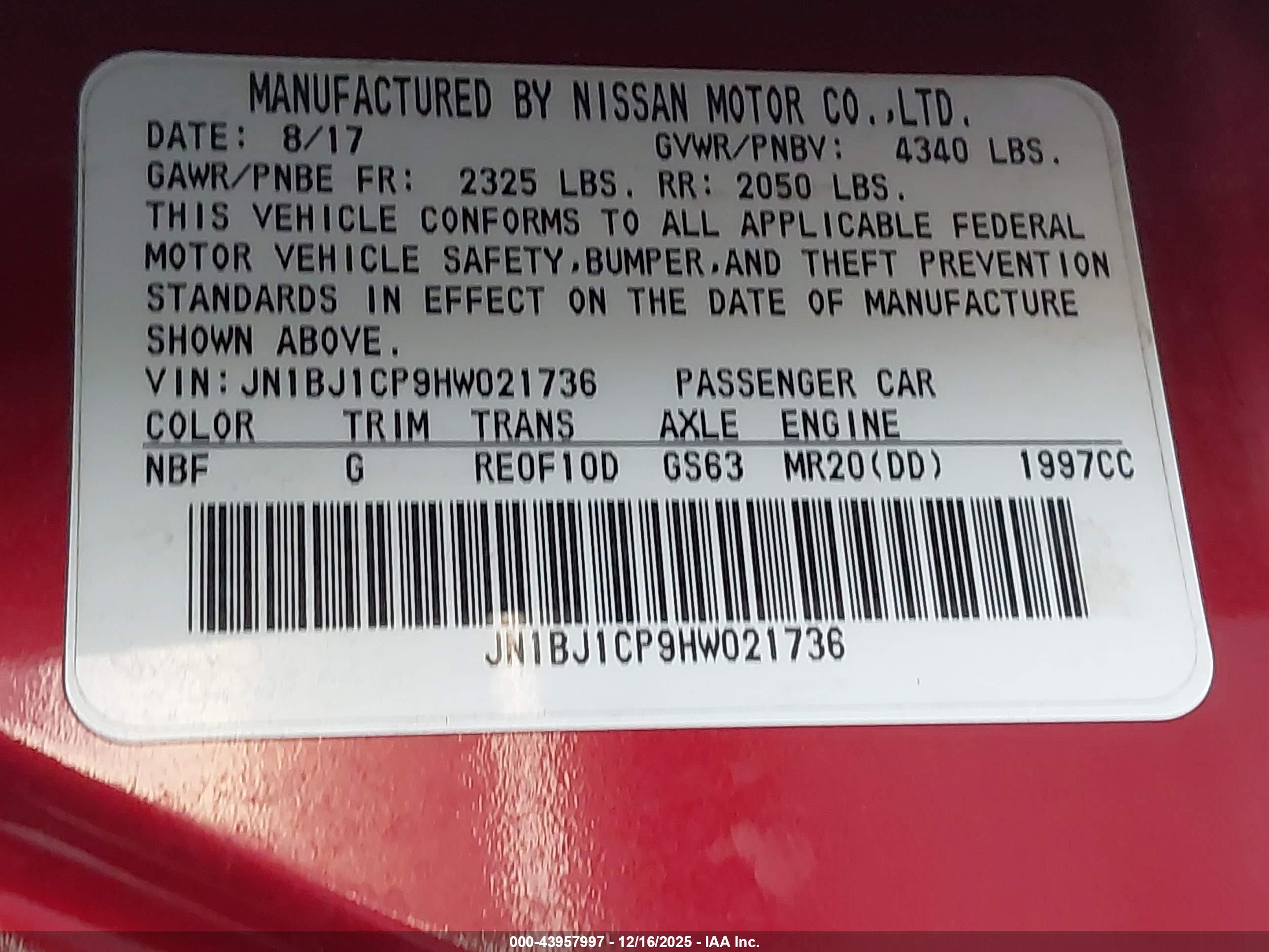 NISSAN ROGUE image 9