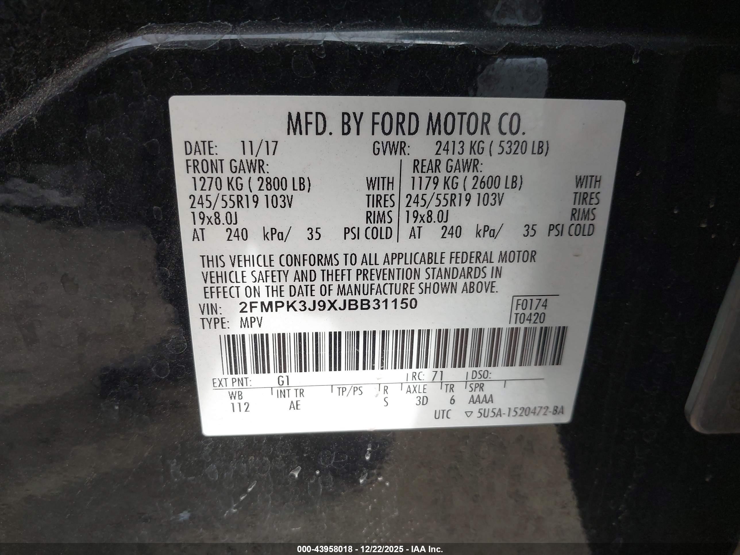 FORD EDGE image 9