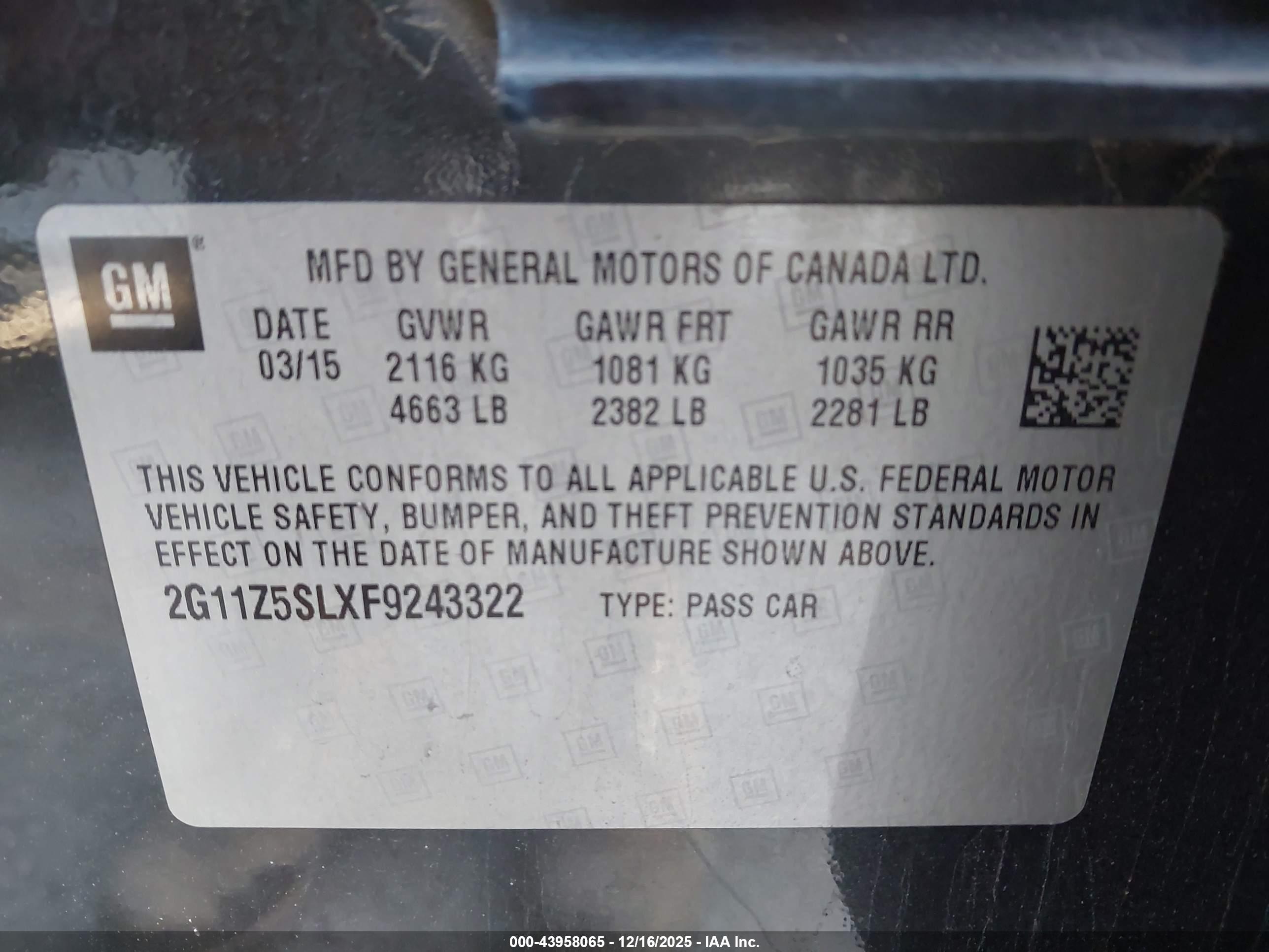 CHEVROLET IMPALA image 9