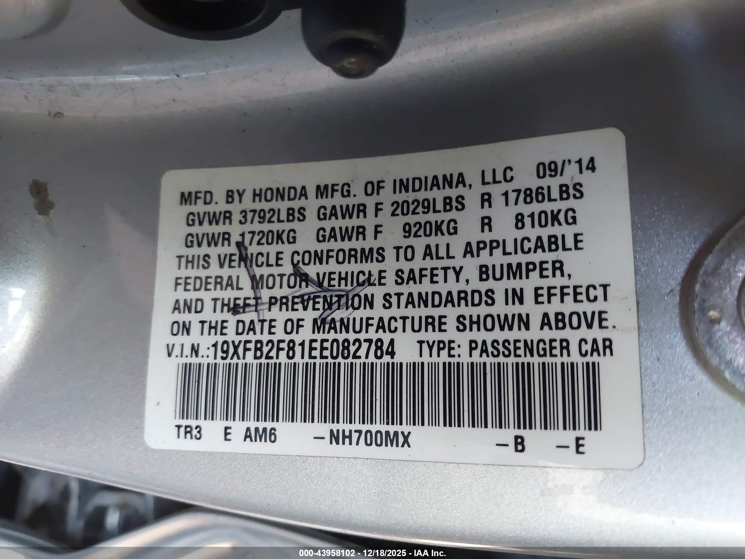 HONDA CIVIC image 9