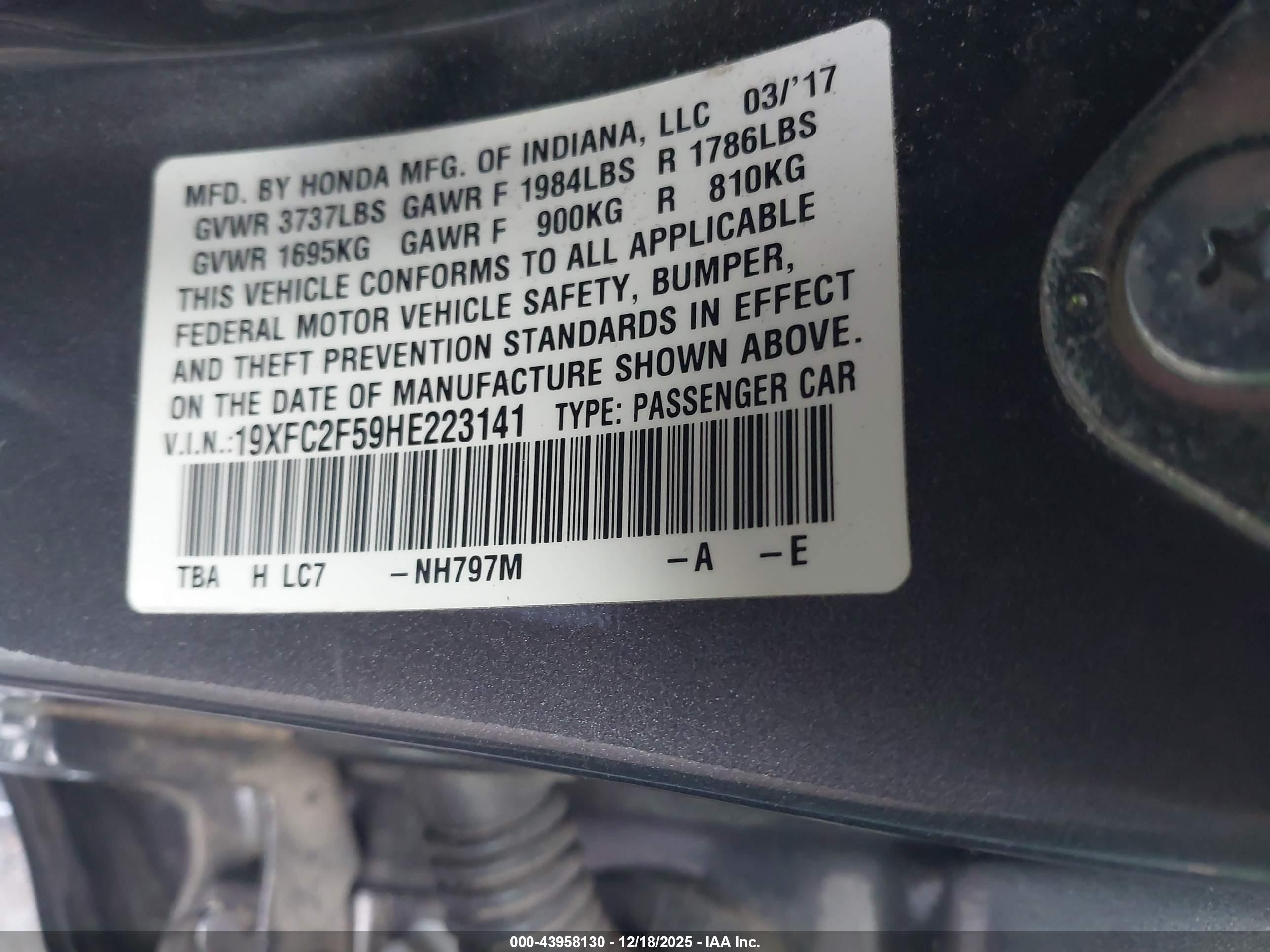 HONDA CIVIC image 9