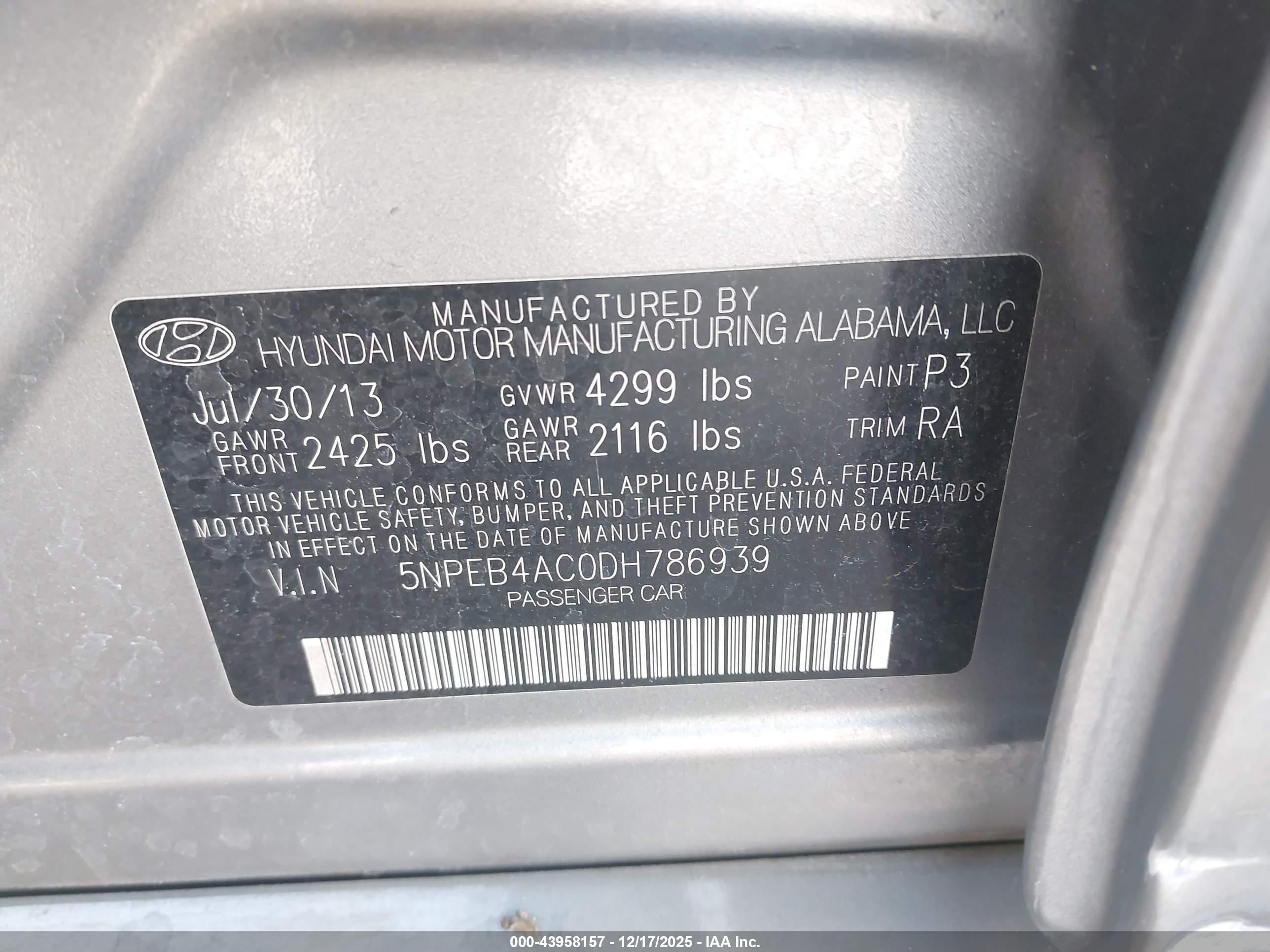 HYUNDAI SONATA image 9