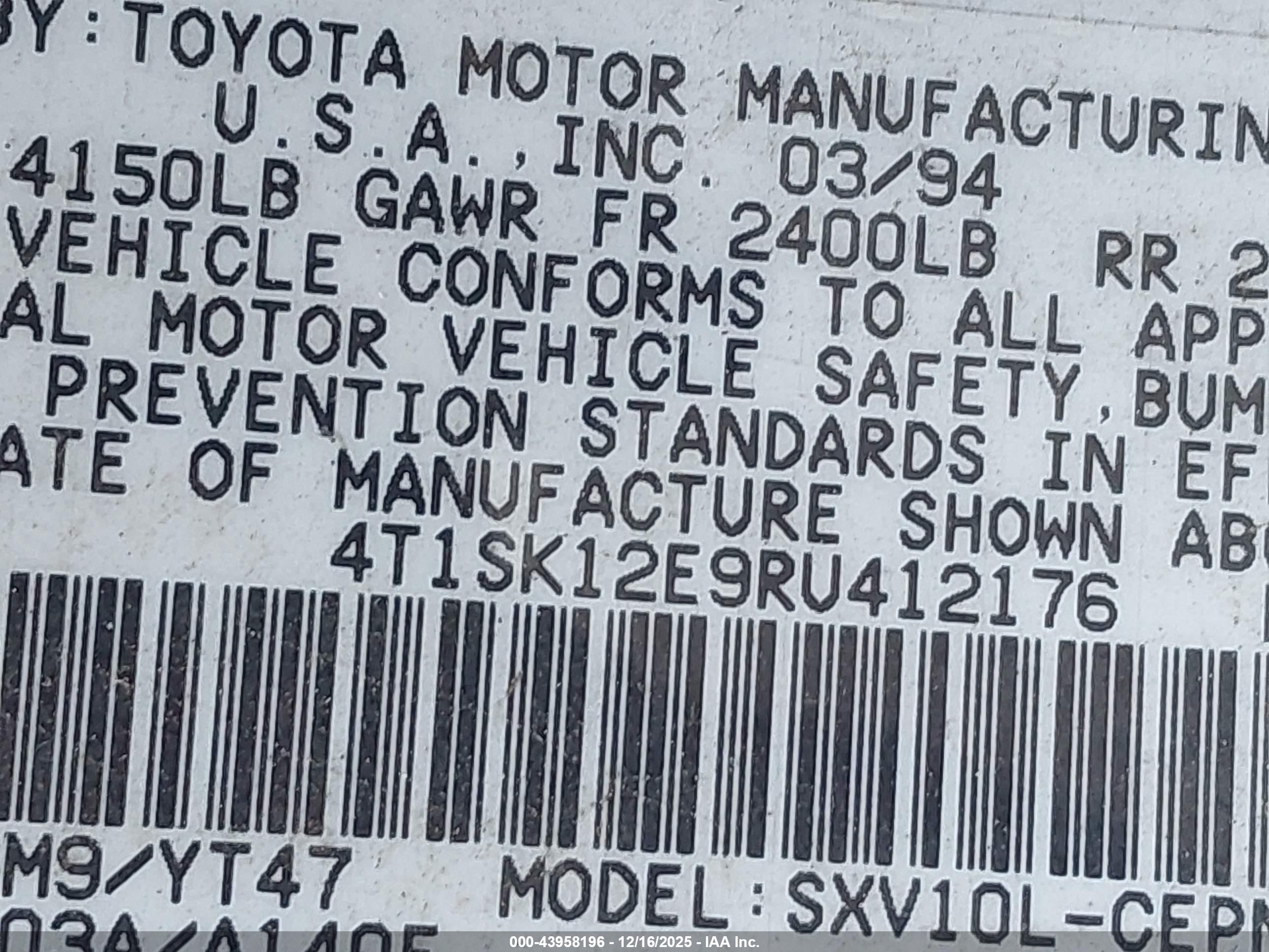 TOYOTA CAMRY image 9