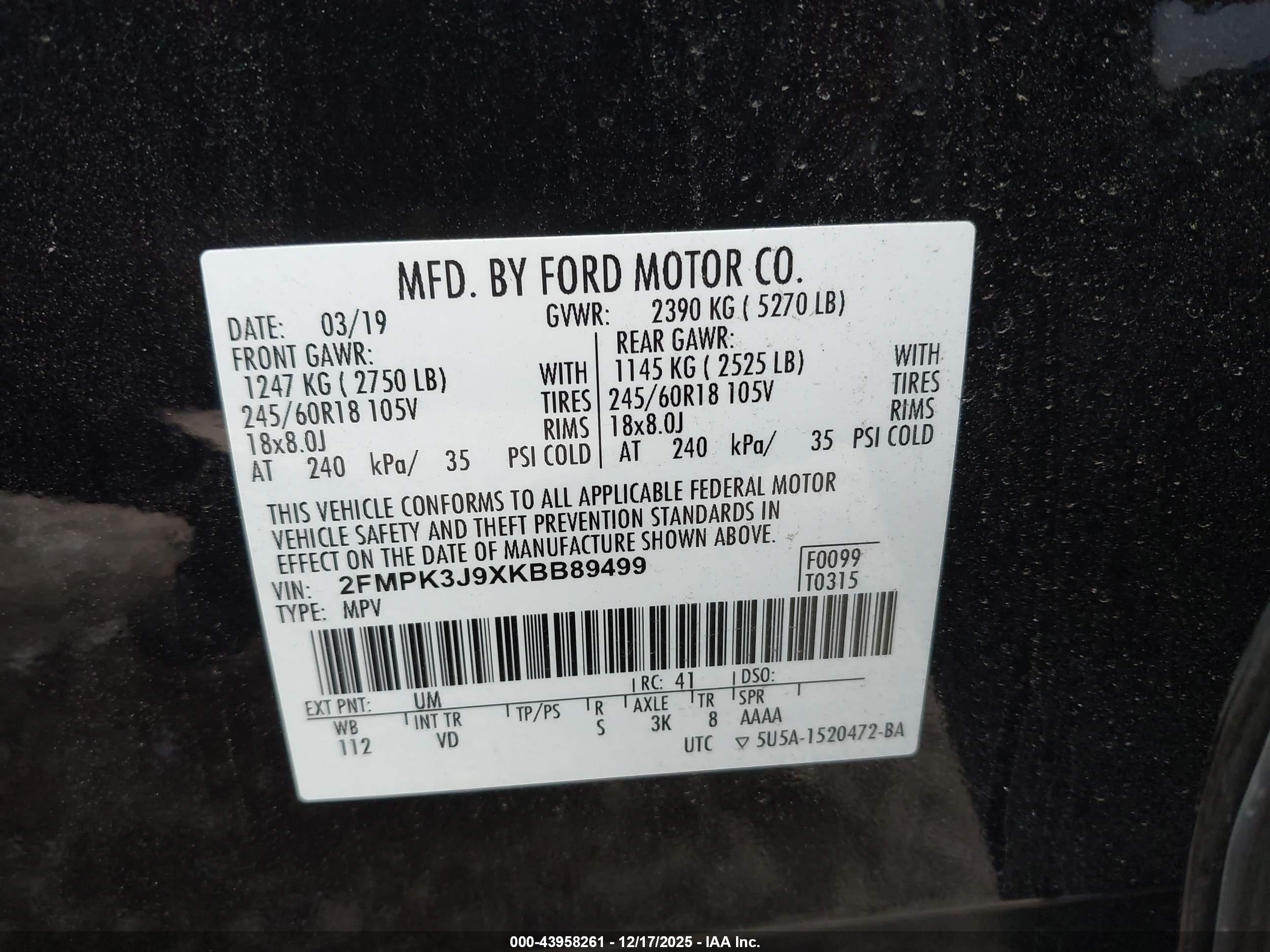 FORD EDGE image 9