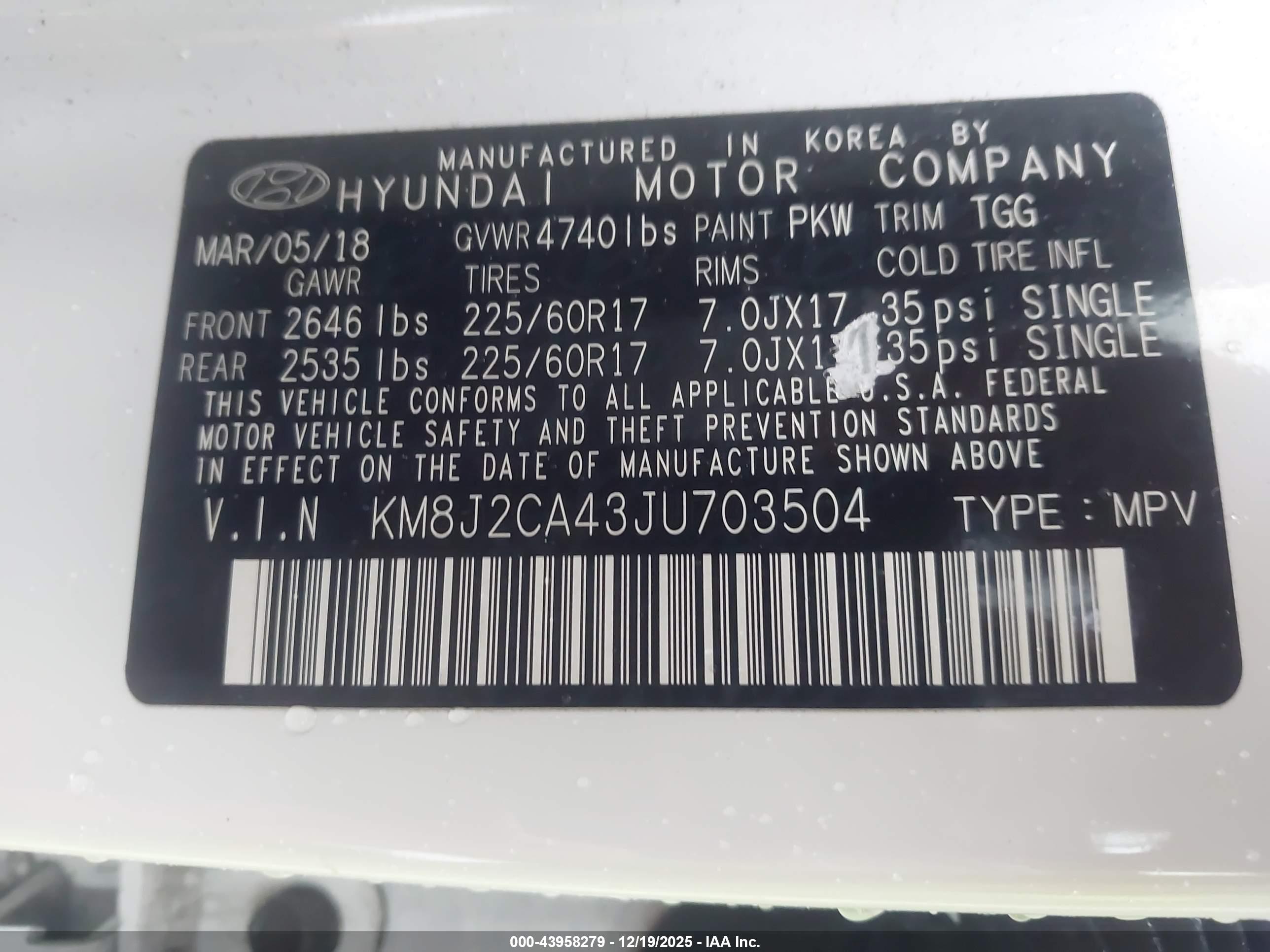 HYUNDAI TUCSON image 9