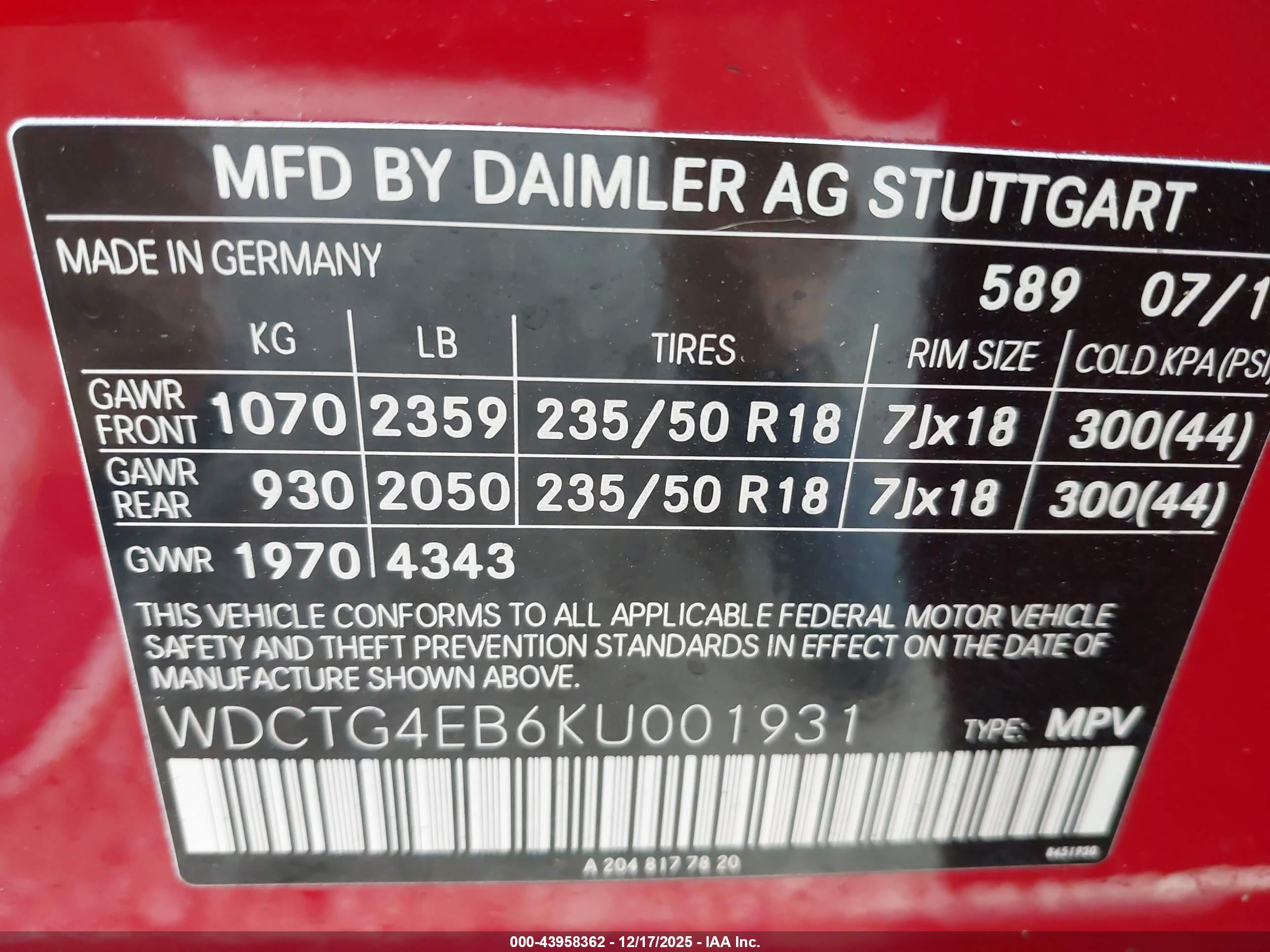 MERCEDES-BENZ GLA image 9