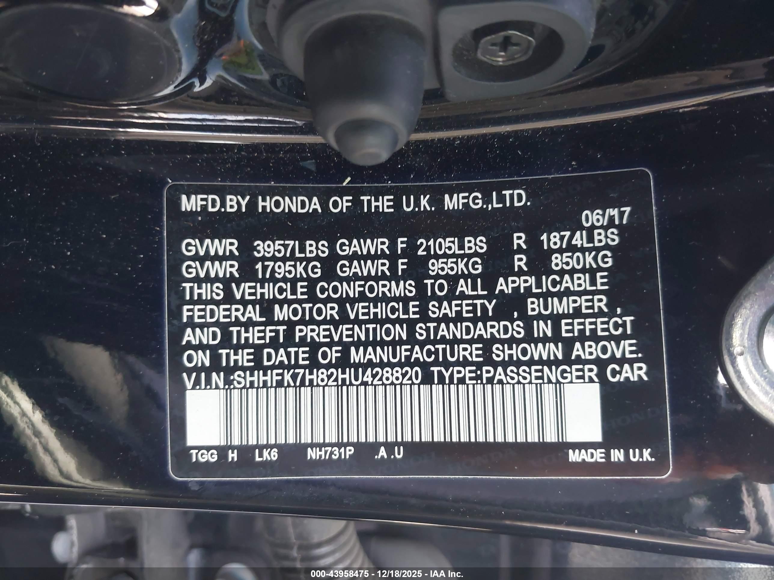 HONDA CIVIC image 9