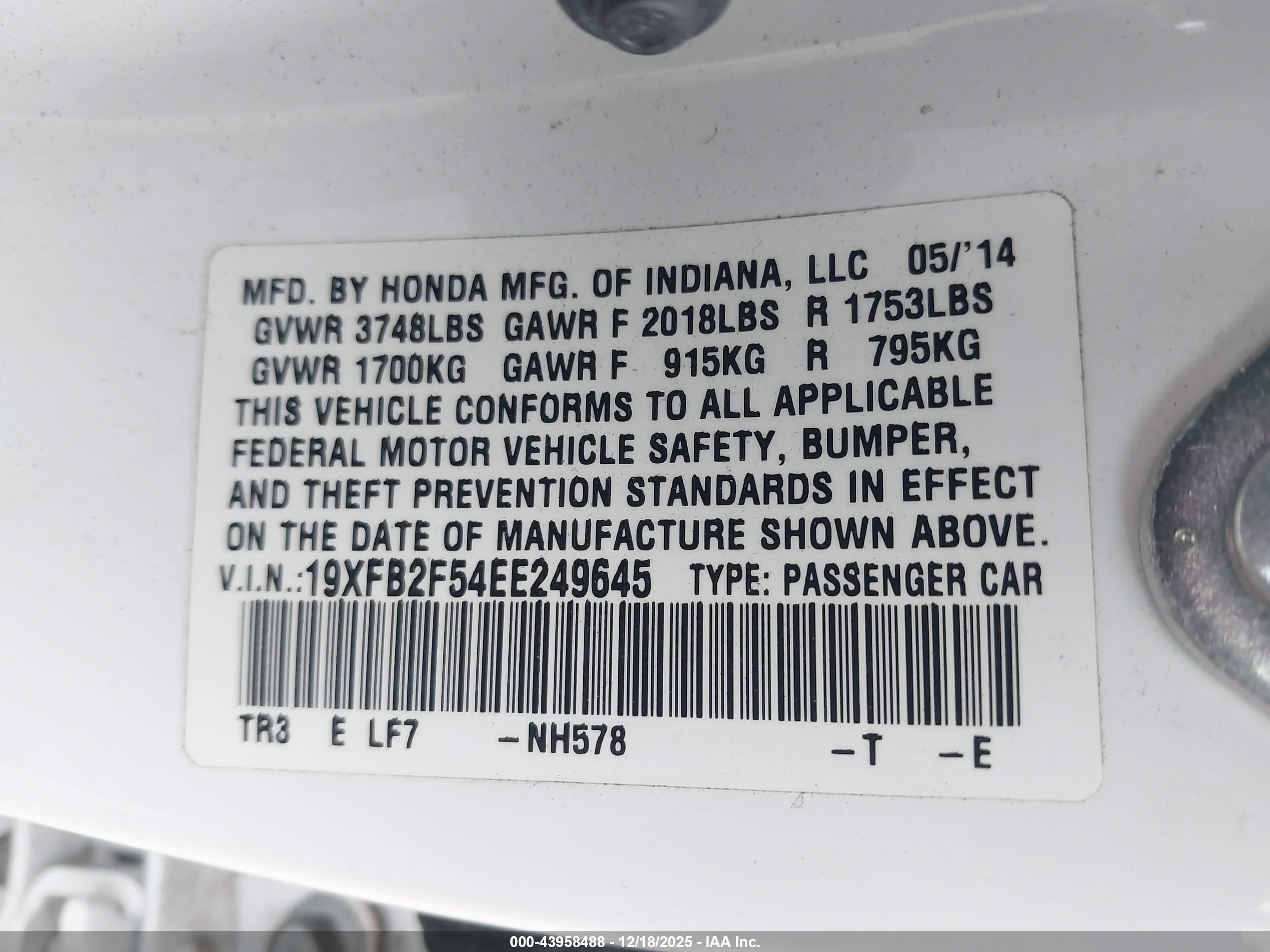 HONDA CIVIC image 9